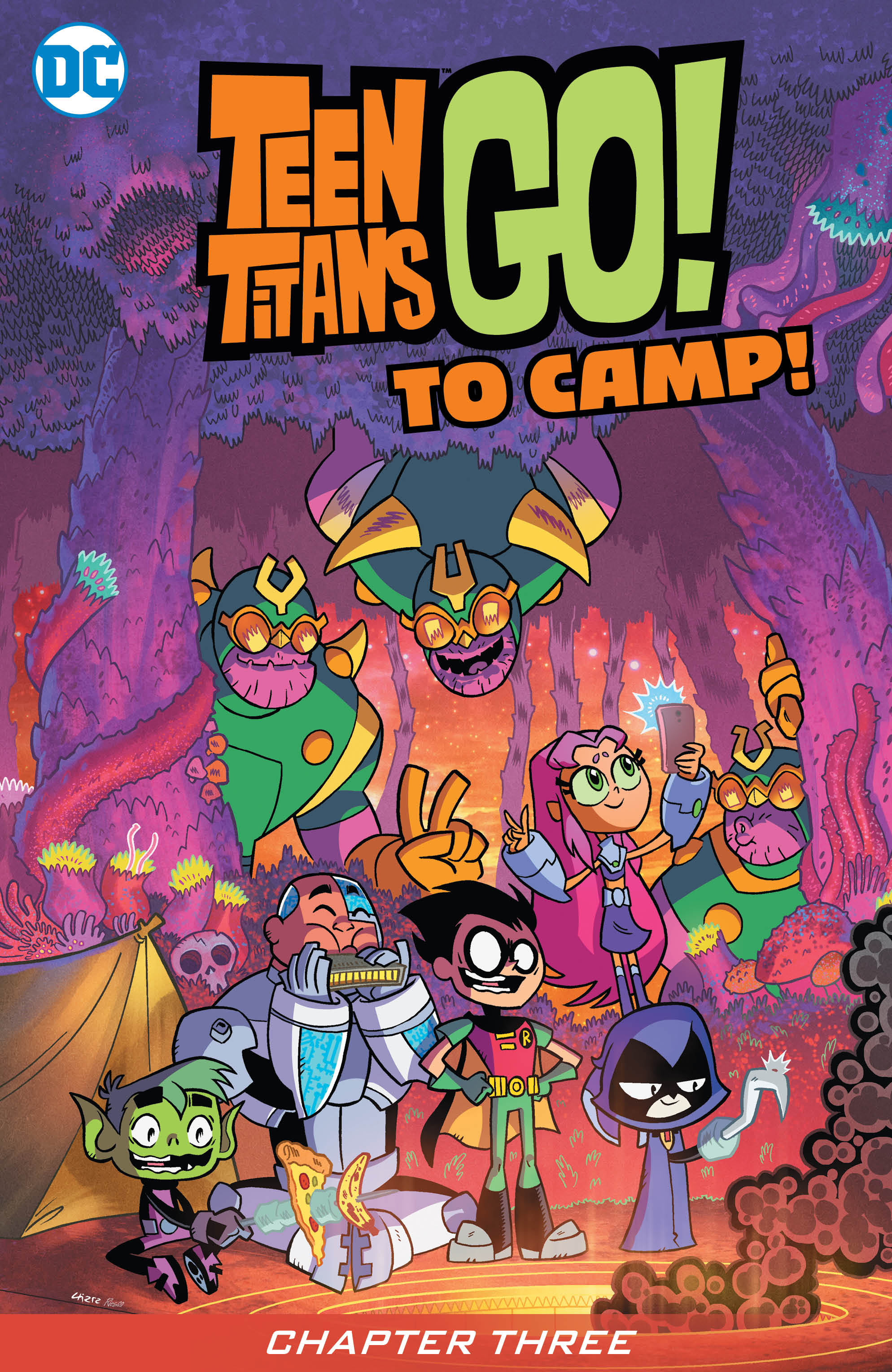 Read online Teen Titans Go! To Camp comic -  Issue #3 - 2