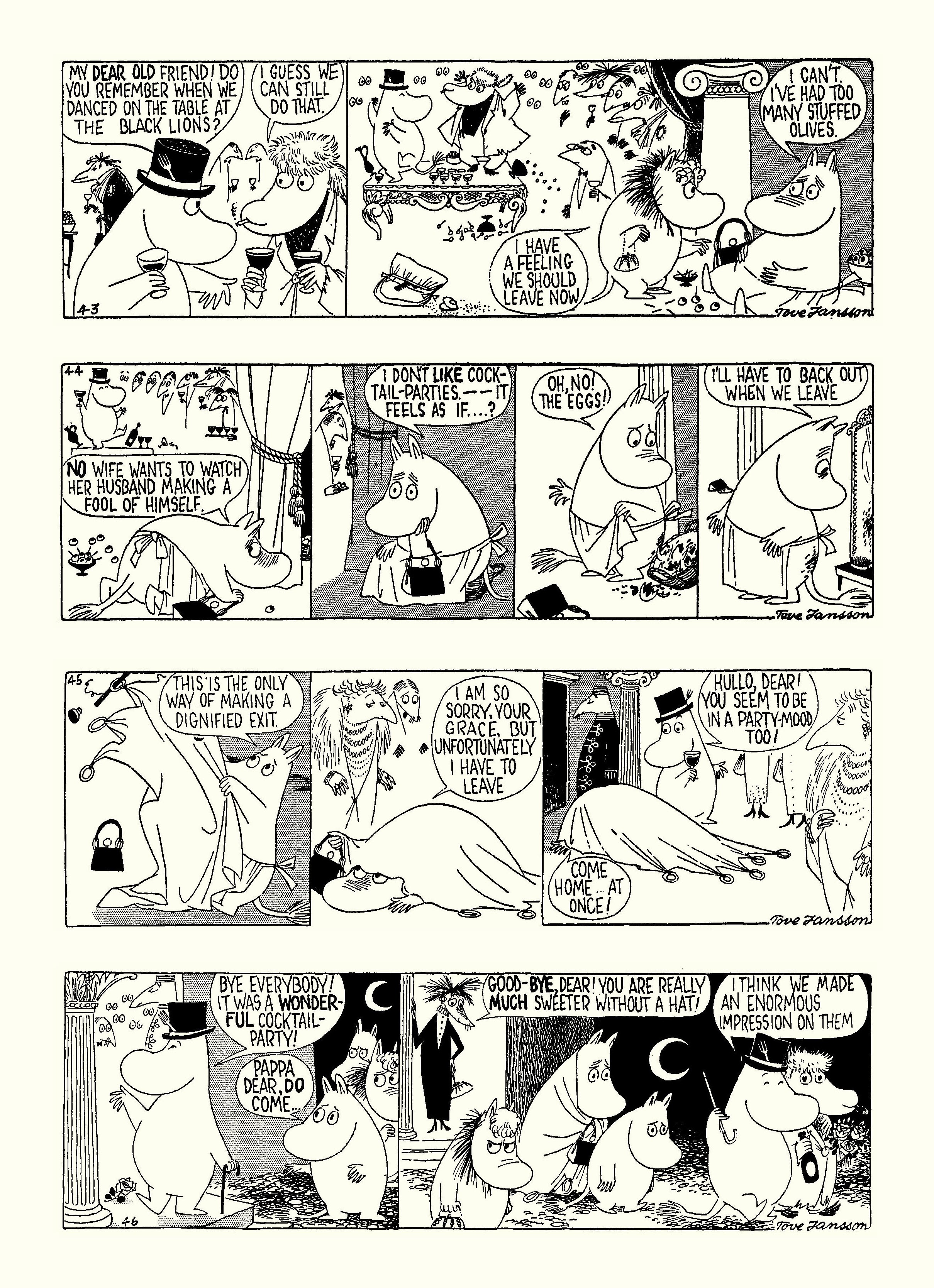 Read online Moomin: The Complete Tove Jansson Comic Strip comic -  Issue # TPB 4 - 90