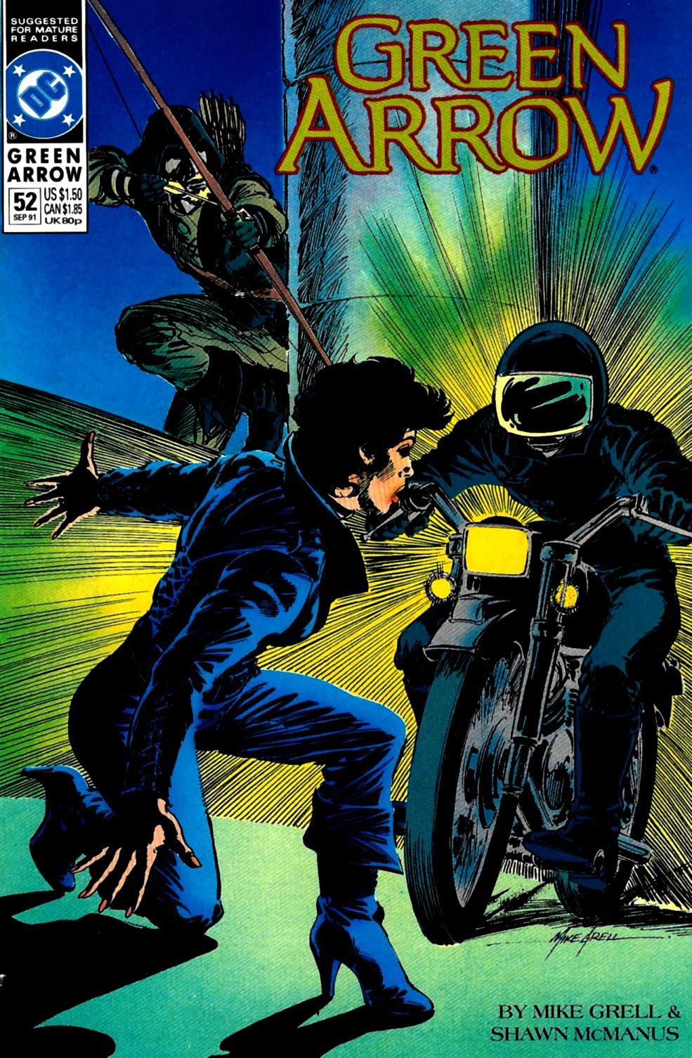 Read online Green Arrow (1988) comic -  Issue #52 - 1
