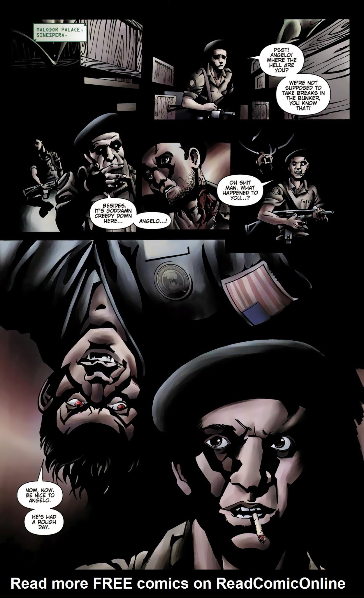 Read online CVO : Covert Vampiric Operations -- 100-Page Spectacular comic -  Issue # TPB - 10