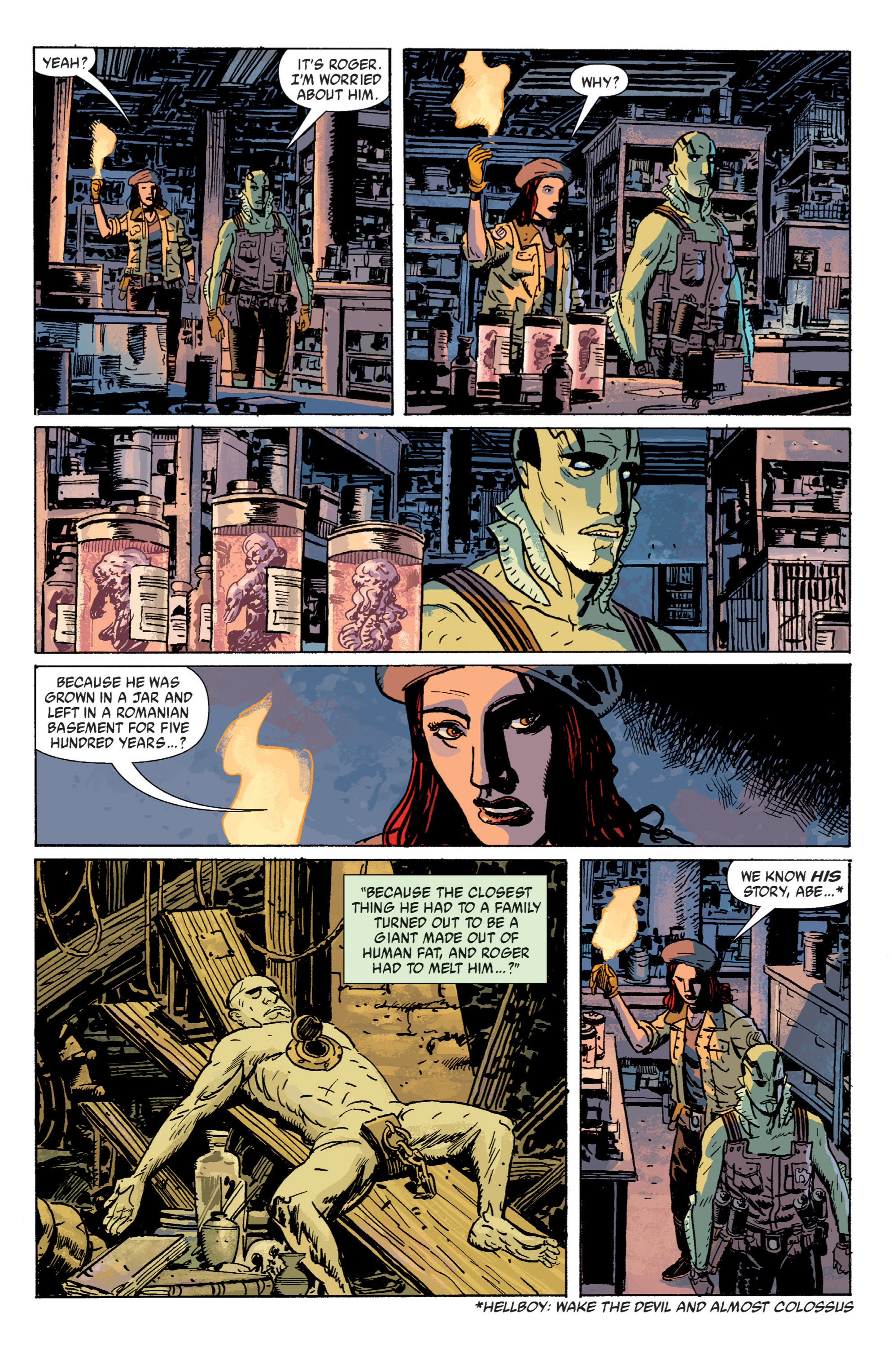 Read online B.P.R.D.: Hollow Earth and Other Stories comic -  Issue # TPB 3 - 23