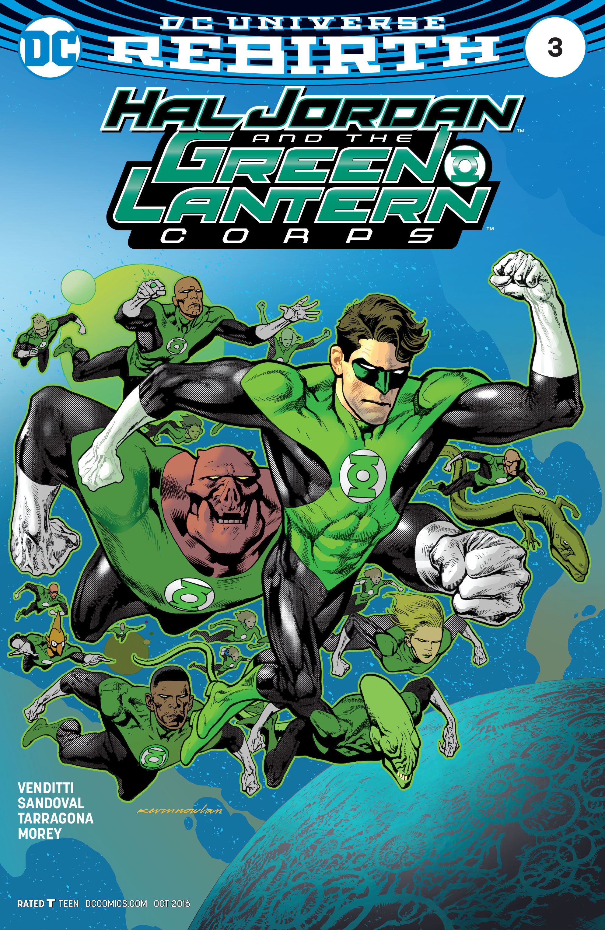 Read online Hal Jordan And The Green Lantern Corps comic -  Issue #3 - 2