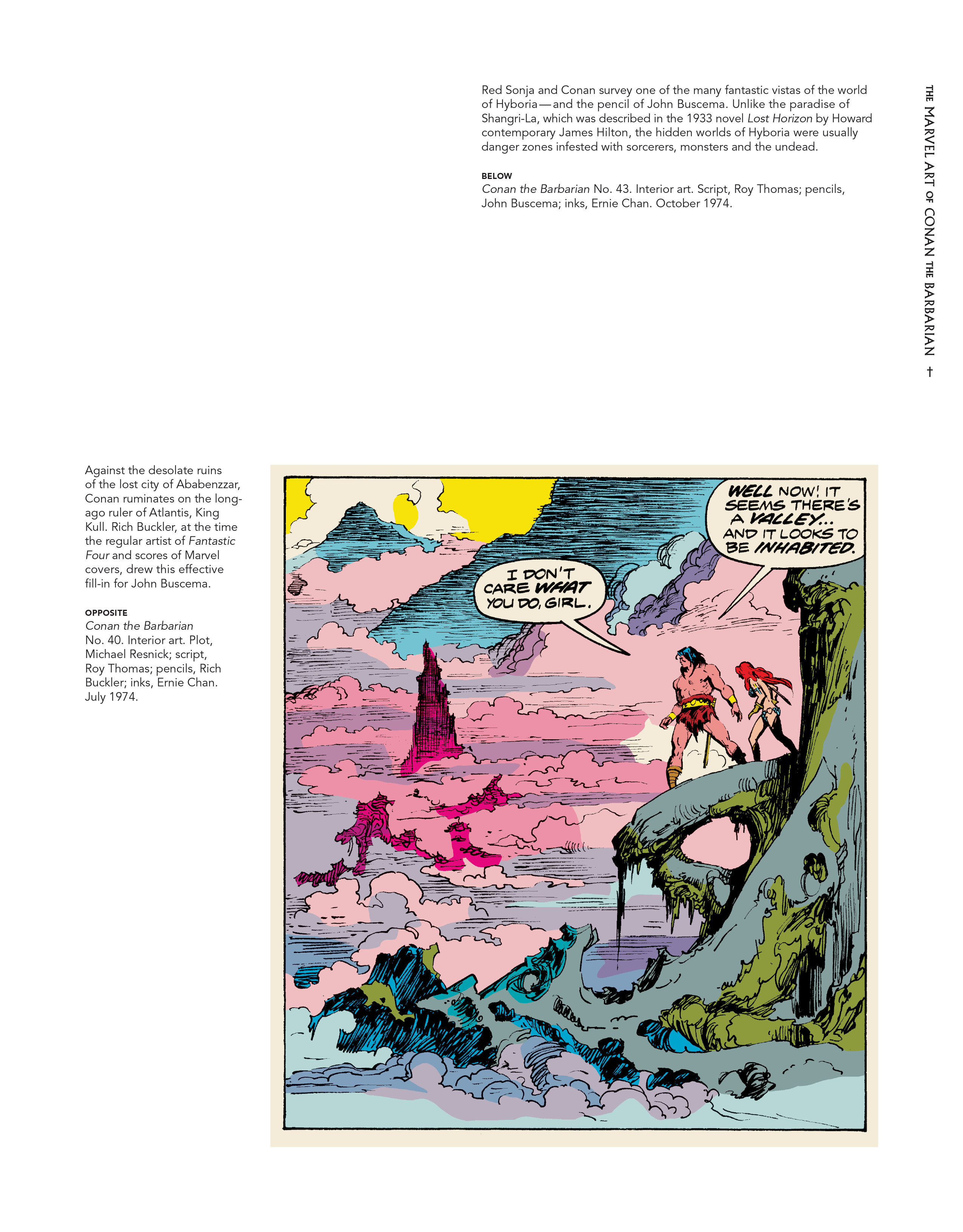 Read online Marvel Art of Conan the Barbarian comic -  Issue # TPB (Part 1) - 54