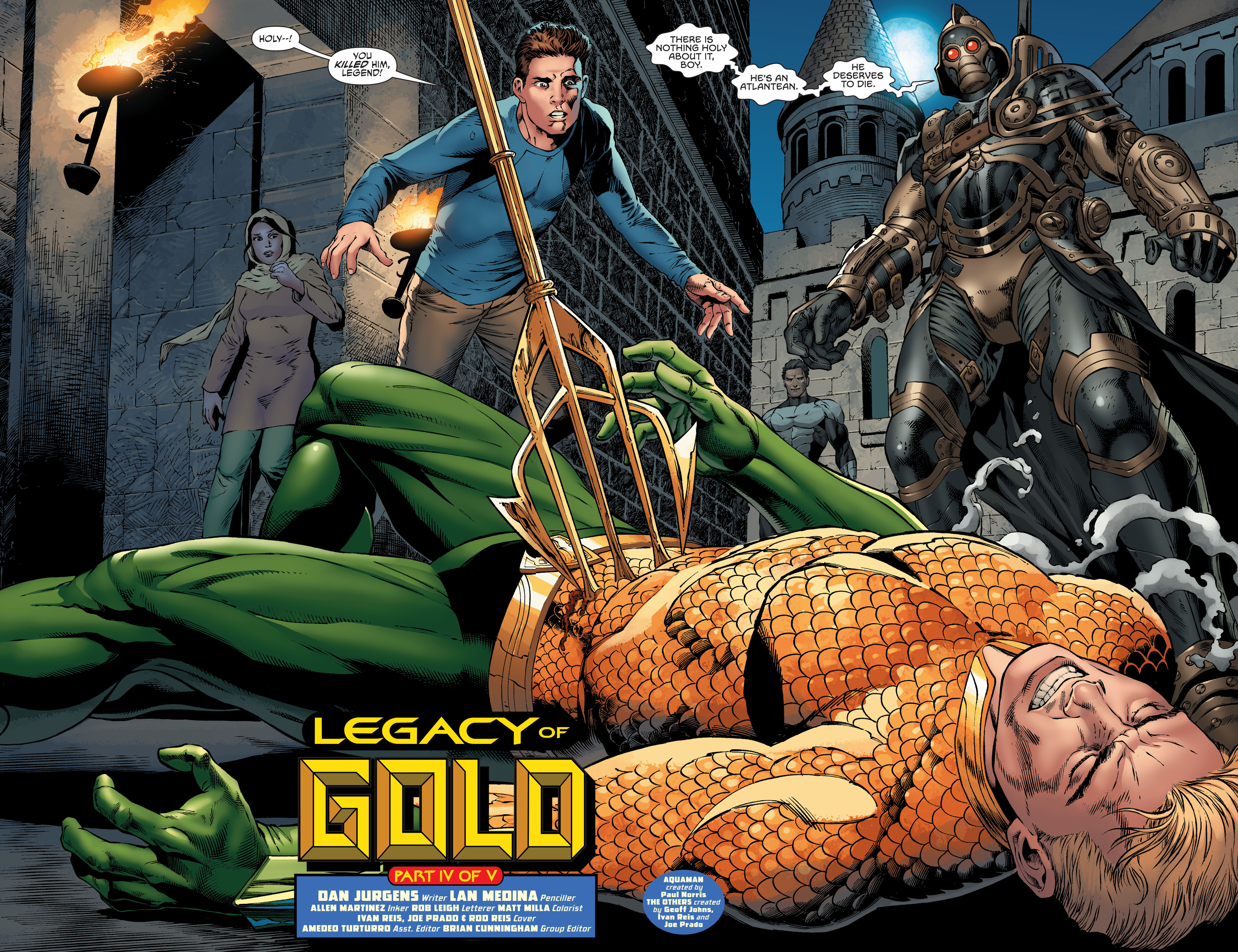 Read online Aquaman and the Others comic -  Issue #4 - 3