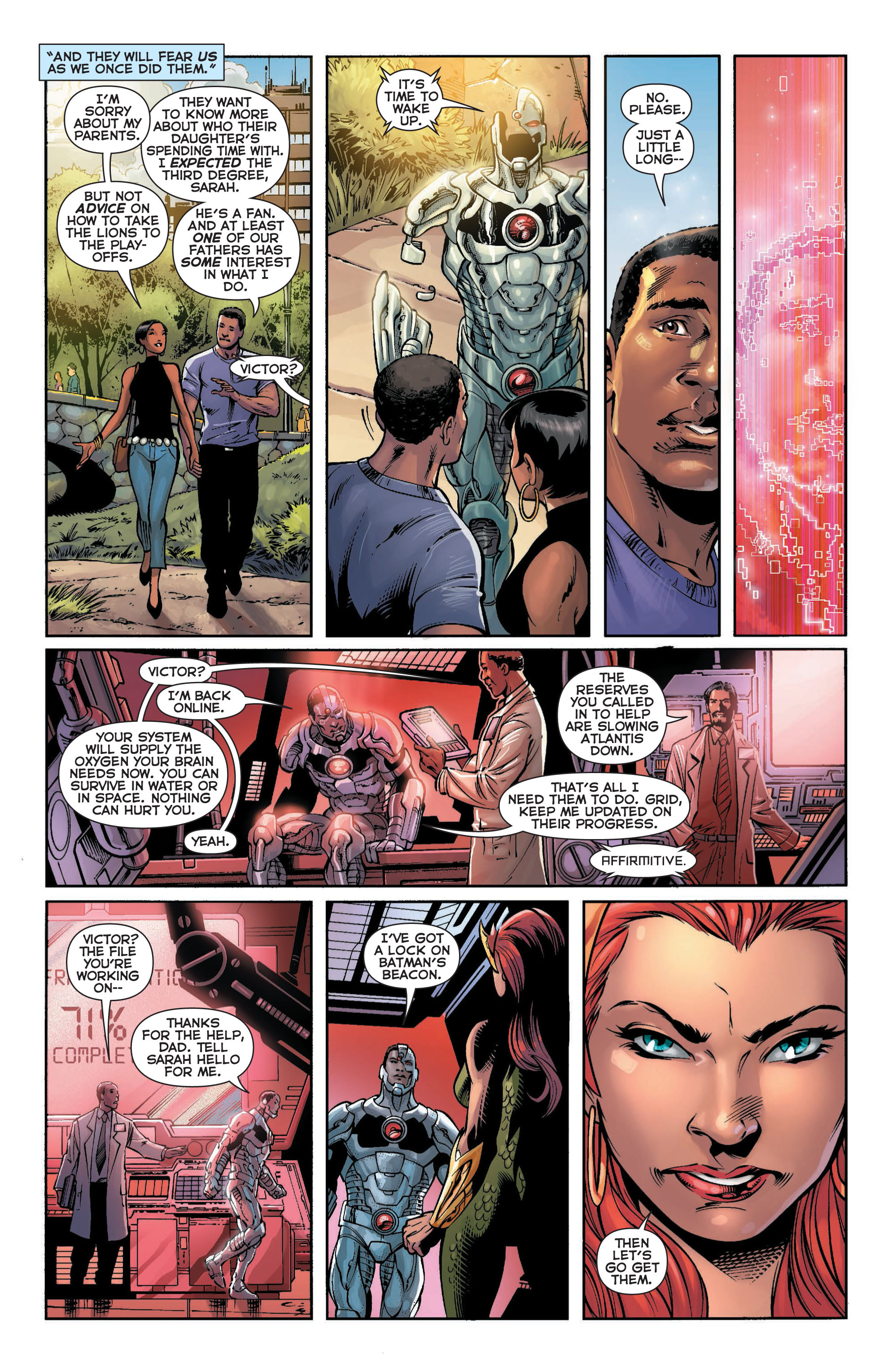 Read online Justice League (2011) comic -  Issue # _TPB 3 - 126