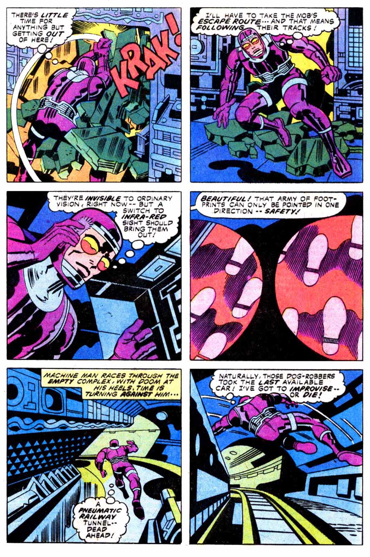 Read online Machine Man (1978) comic -  Issue #8 - 16