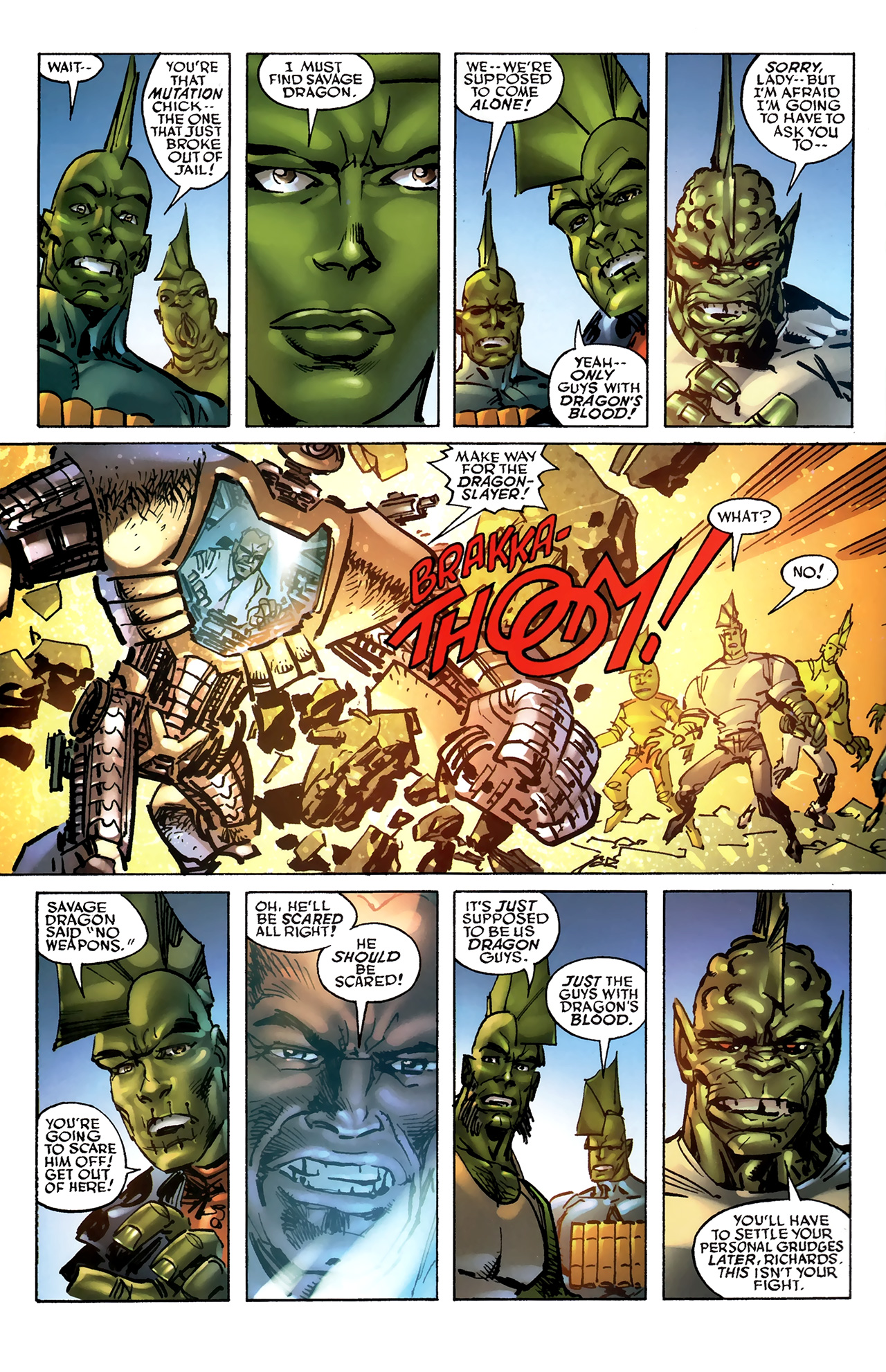 Read online The Savage Dragon (1993) comic -  Issue #159 - 19