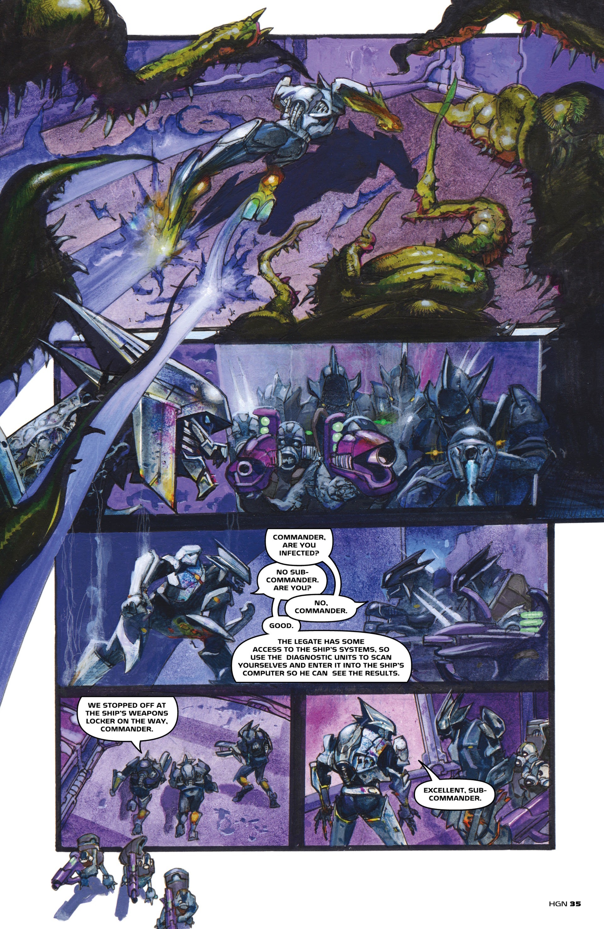 Read online Halo Graphic Novel (2021) comic -  Issue # TPB - 35
