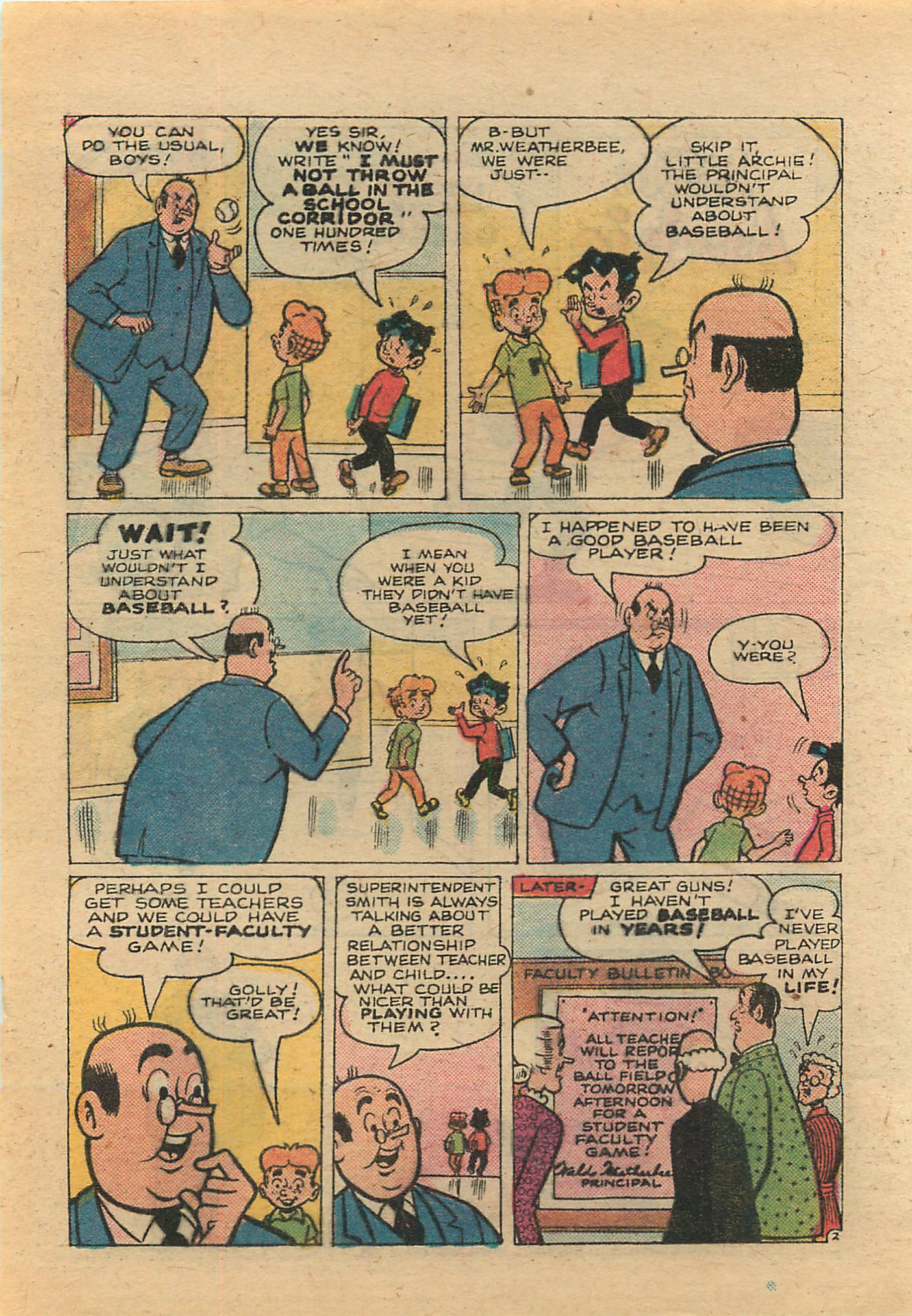 Read online Little Archie Comics Digest Magazine comic -  Issue #3 - 64
