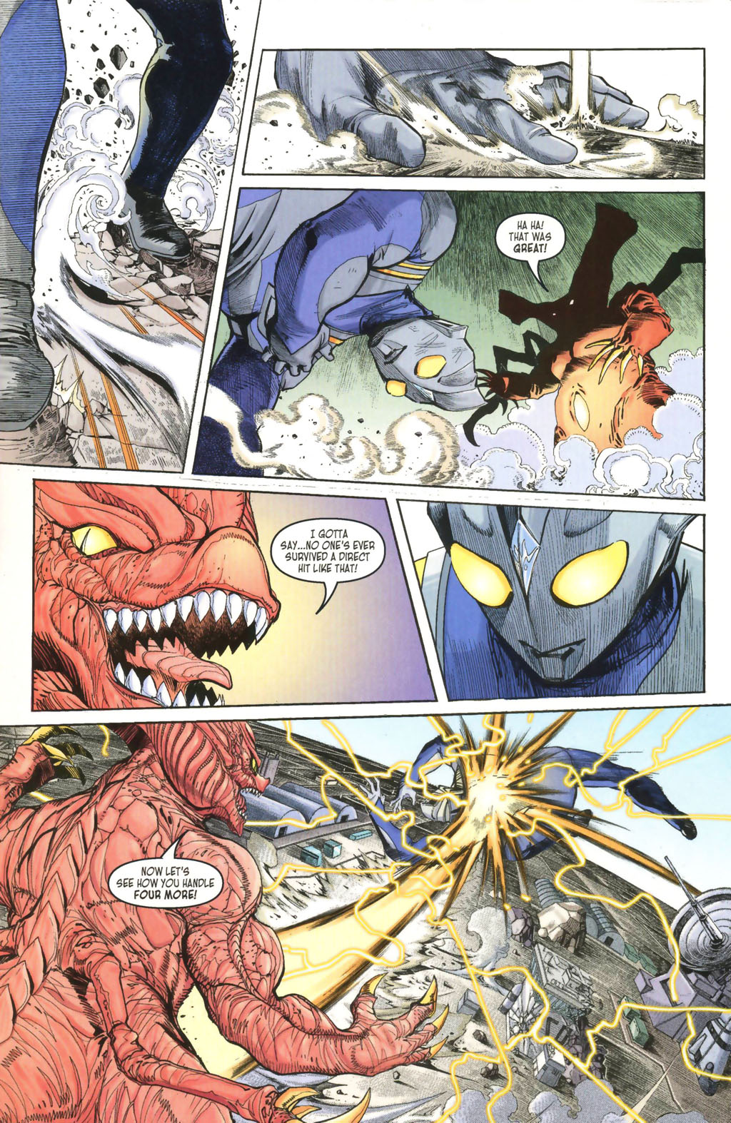 Read online Ultraman Tiga comic -  Issue #9 - 22