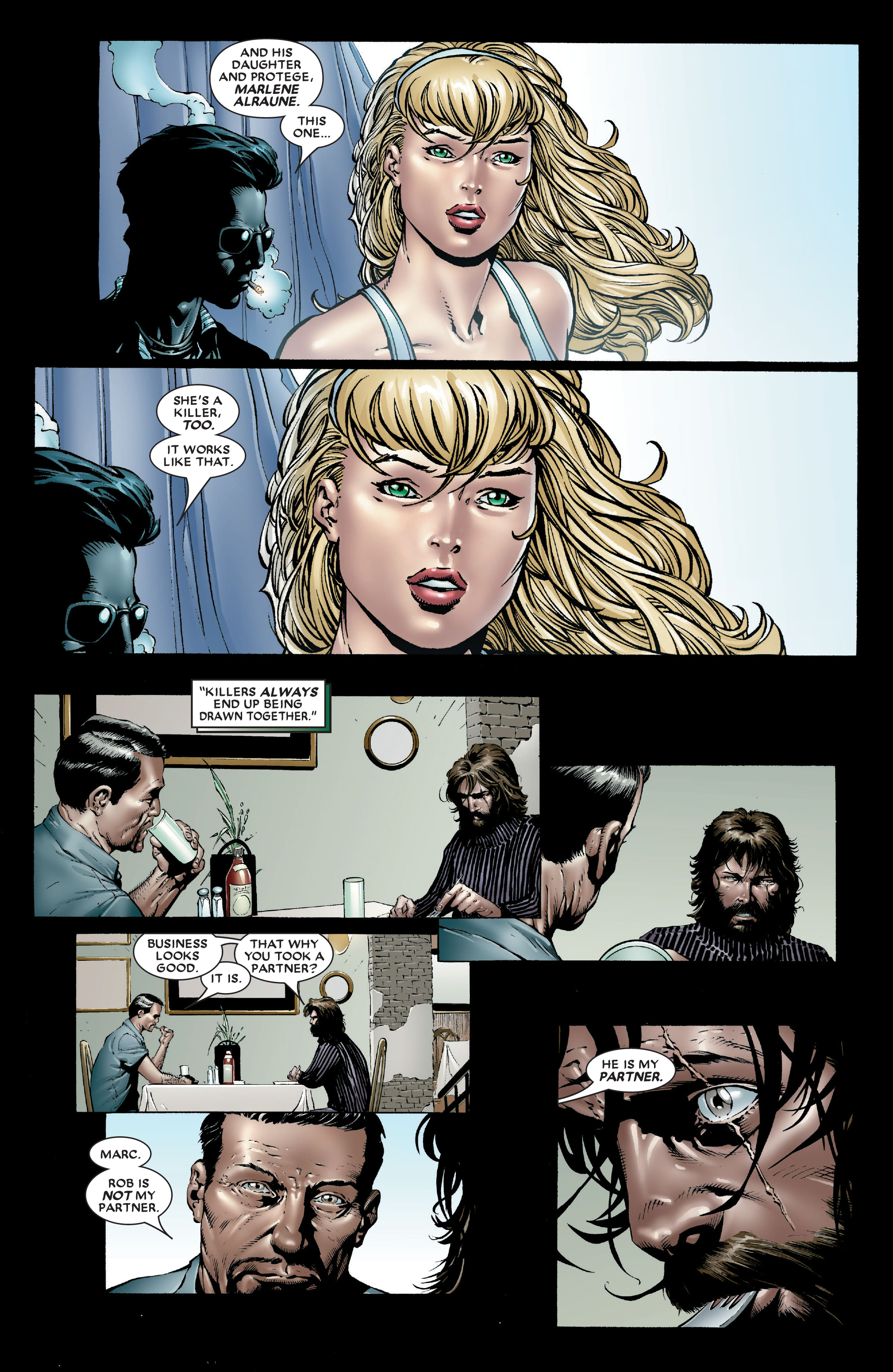 Read online Moon Knight by Huston, Benson & Hurwitz Omnibus comic -  Issue # TPB (Part 1) - 56