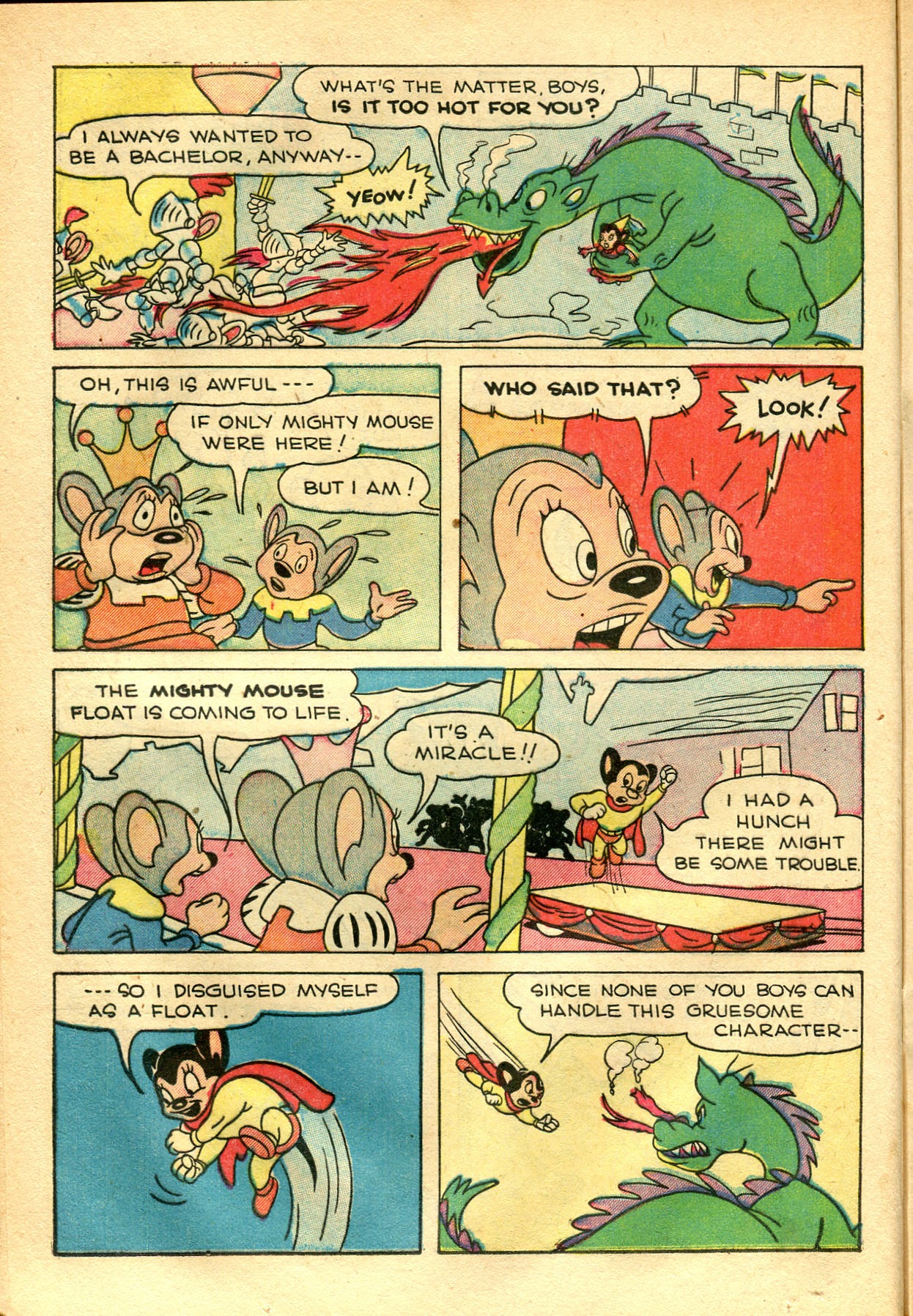 Read online Paul Terry's Mighty Mouse Comics comic -  Issue #14 - 15
