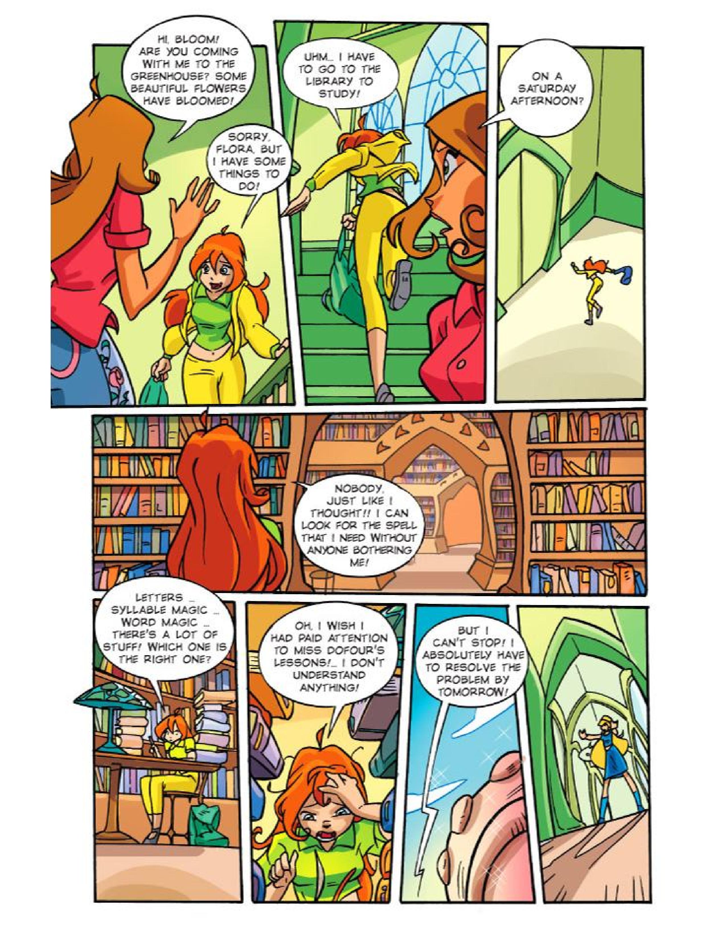 Read online Winx Club Comic comic -  Issue #8 - 35