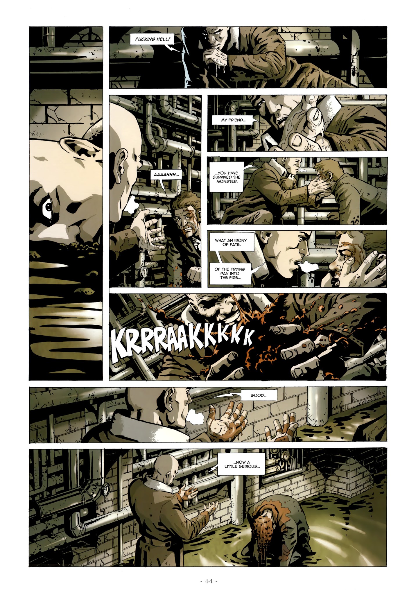 Read online Mister Hyde contre Frankenstein comic -  Issue #1 - 45