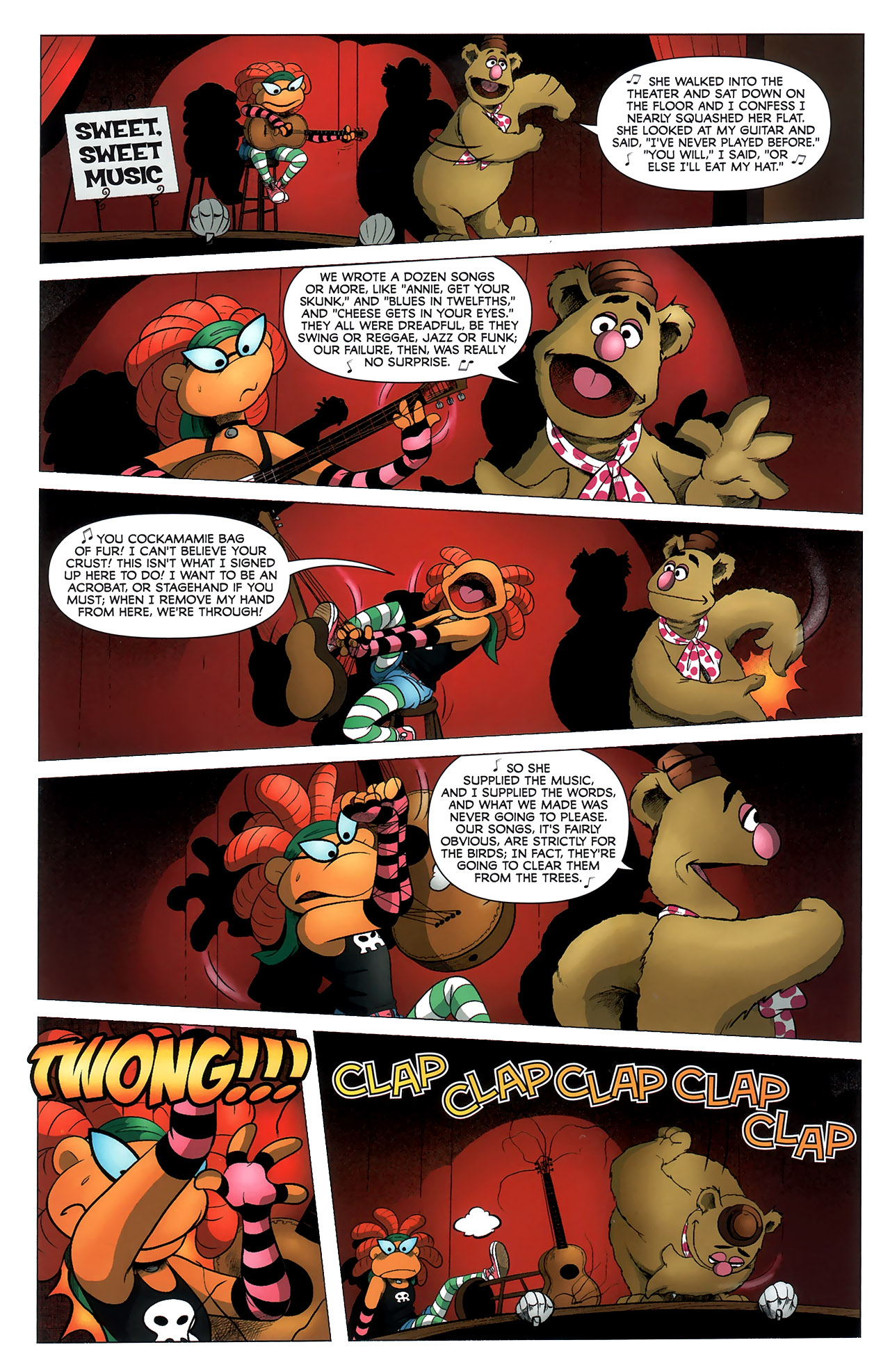 Read online The Muppet Show: The Comic Book comic -  Issue #7 - 16