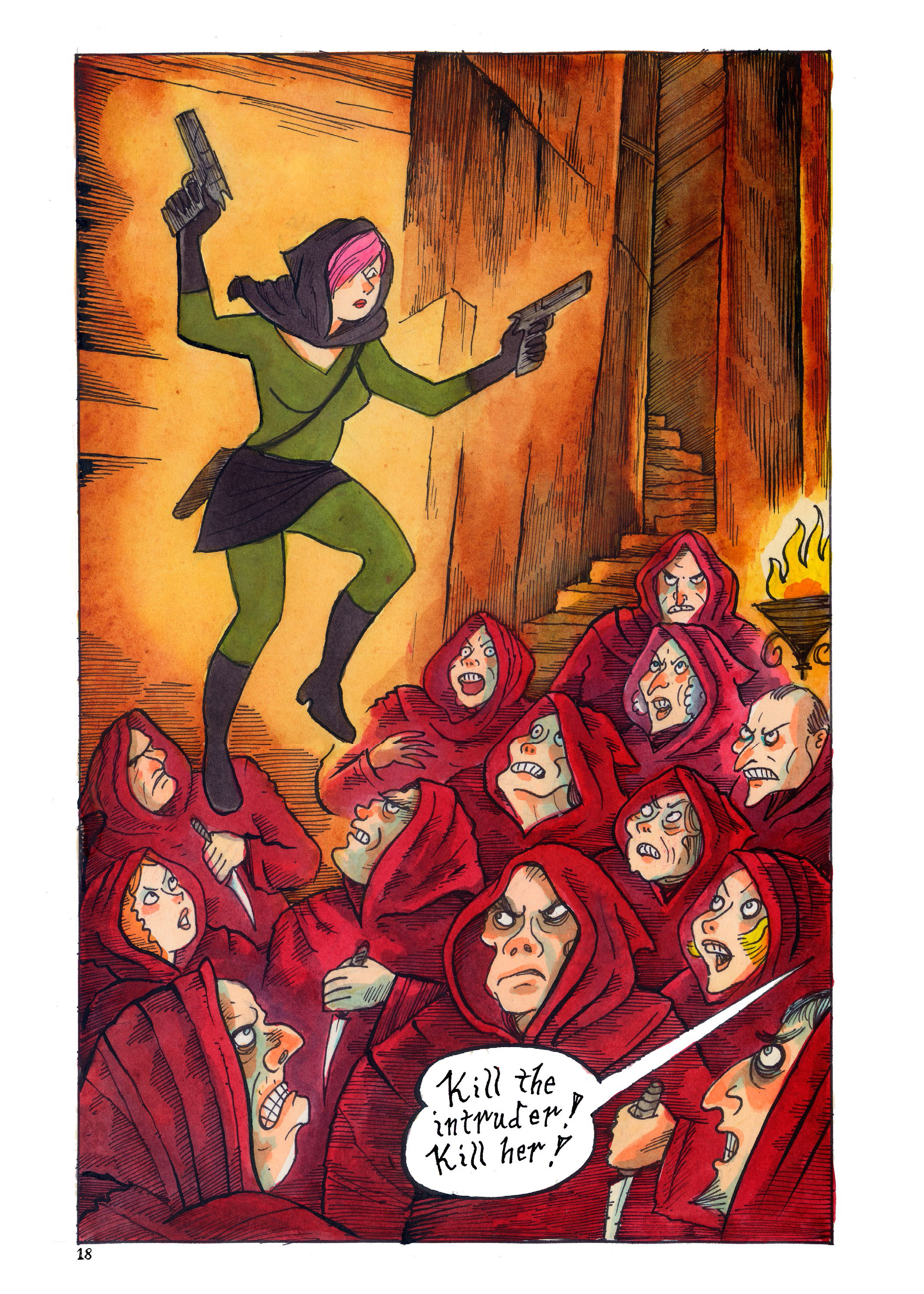 Read online Violenzia and Other Deadly Amusements comic -  Issue # TPB - 19