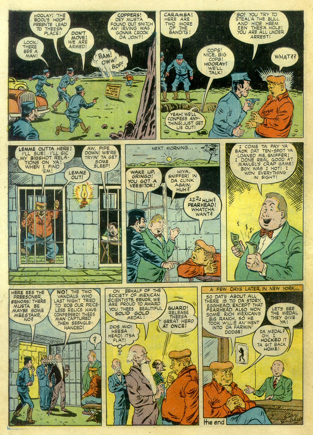 Read online Daredevil (1941) comic -  Issue #43 - 48