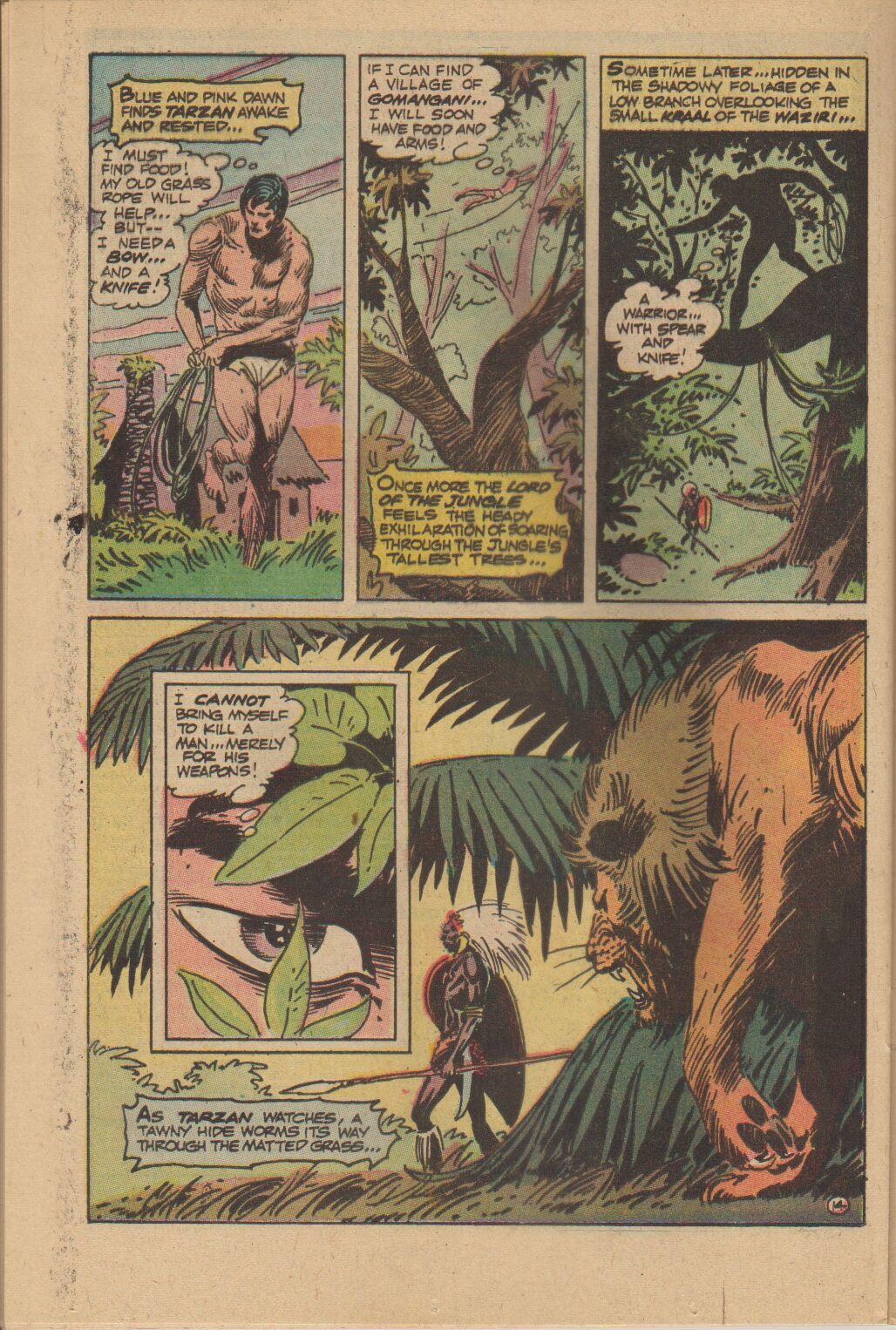 Read online Tarzan (1972) comic -  Issue #221 - 15