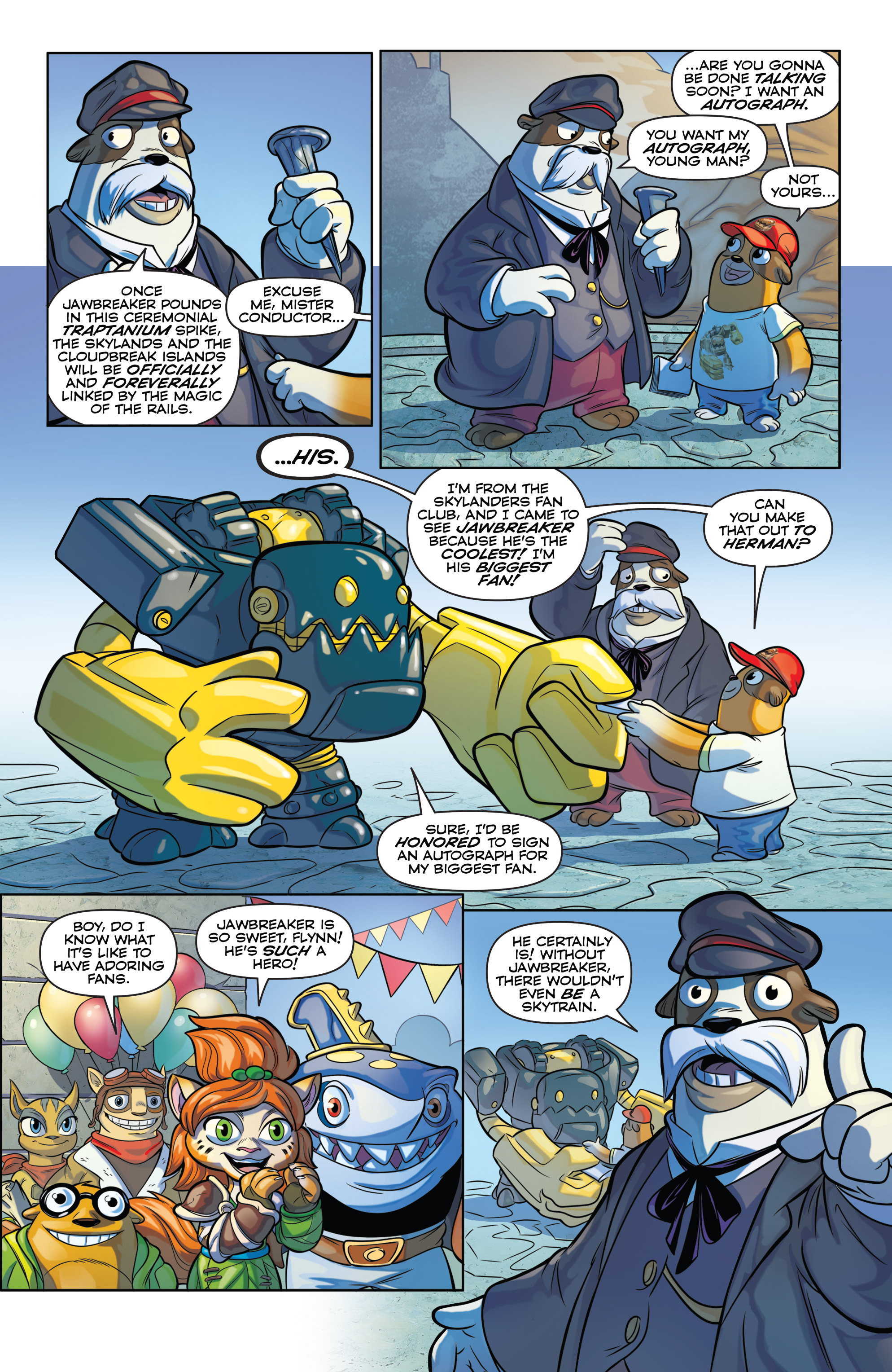 Read online Skylanders comic -  Issue #6 - 4