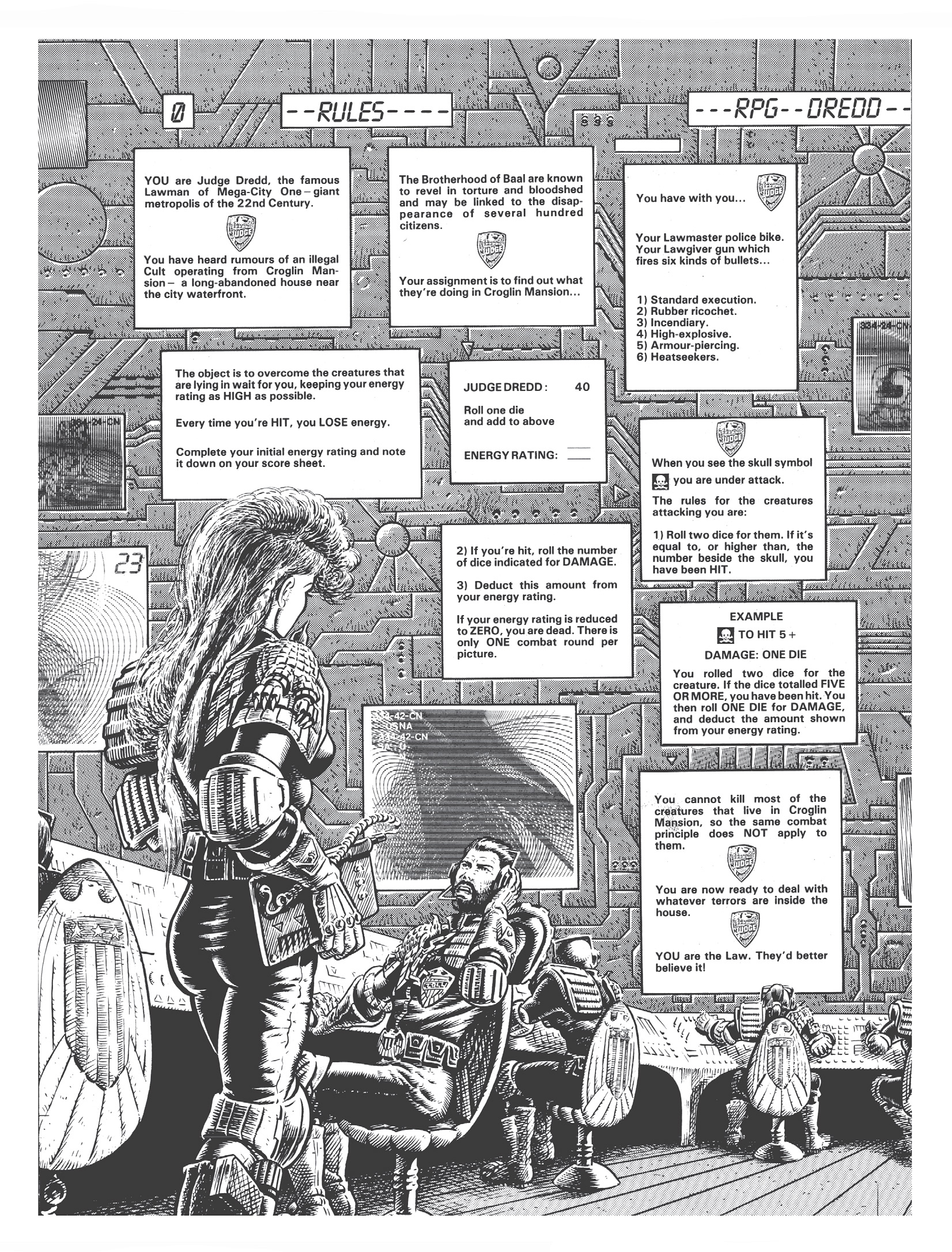 Read online Essential Judge Dredd: Dredd Vs Death comic -  Issue # TPB (Part 2) - 40
