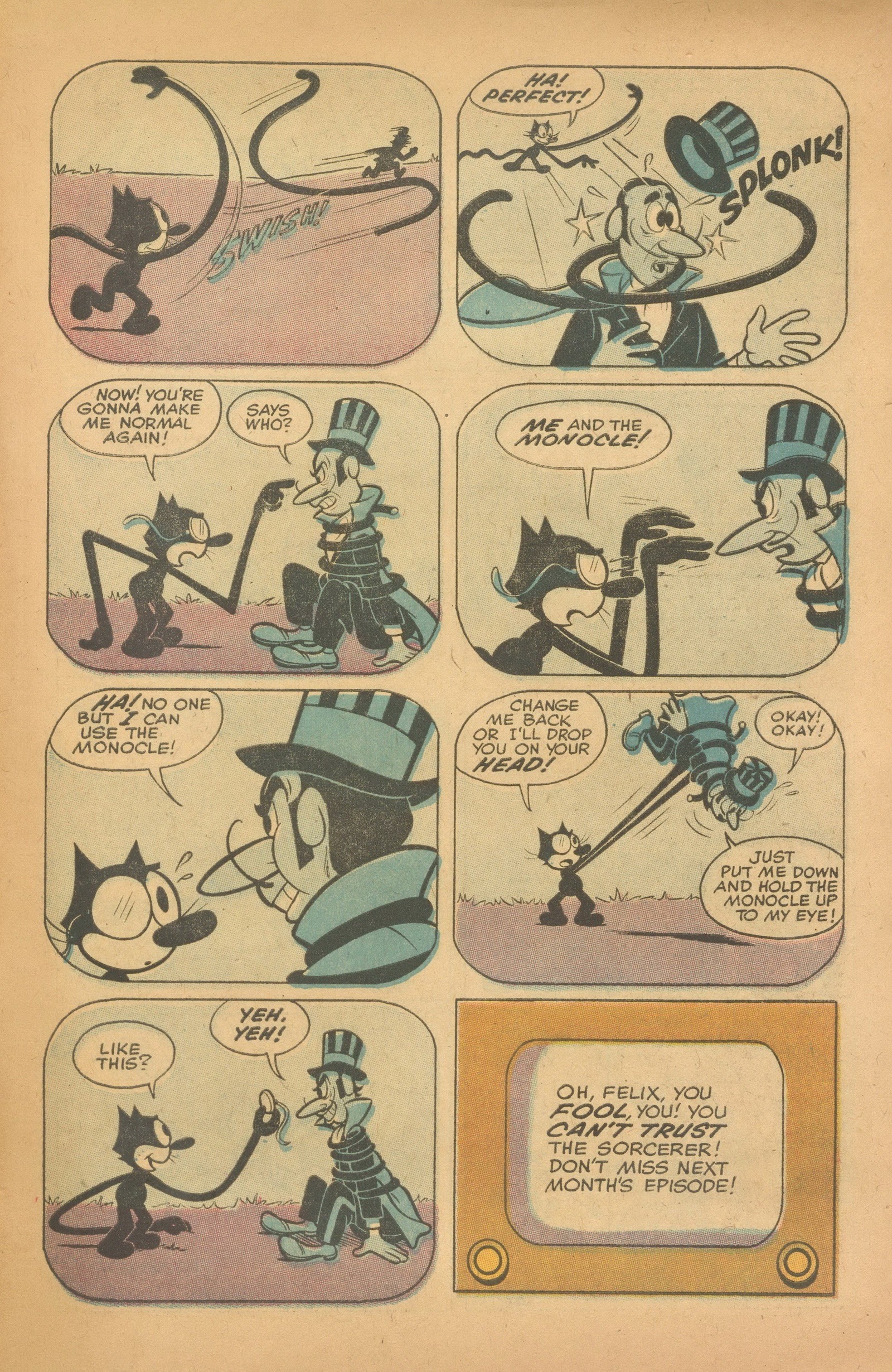 Read online Felix the Cat (1955) comic -  Issue #93 - 29