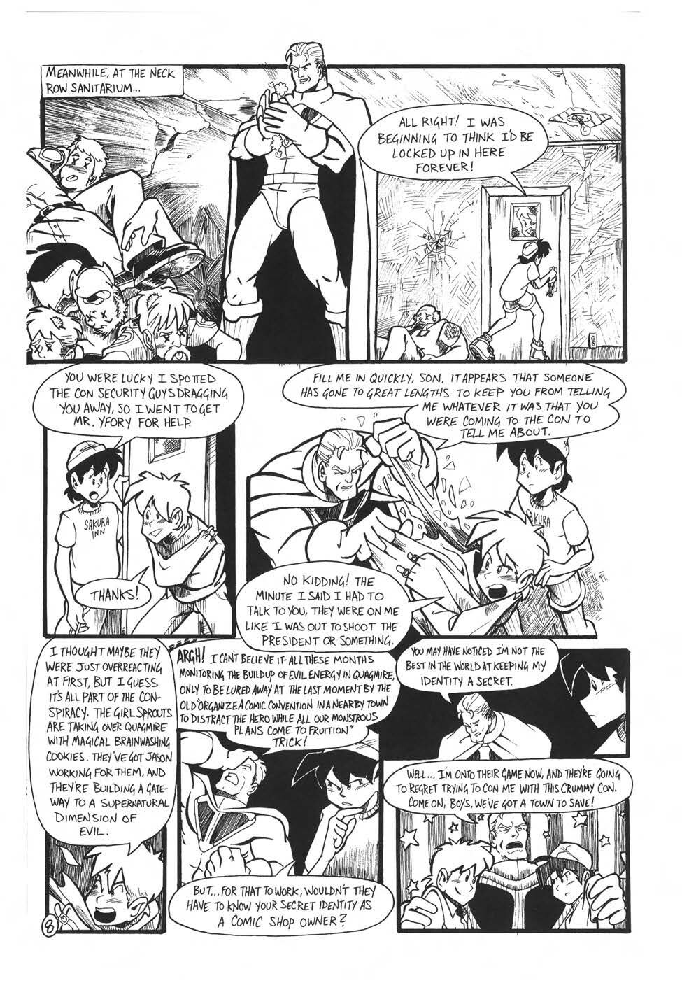 Read online Ninja High School (1986) comic -  Issue #74 - 9