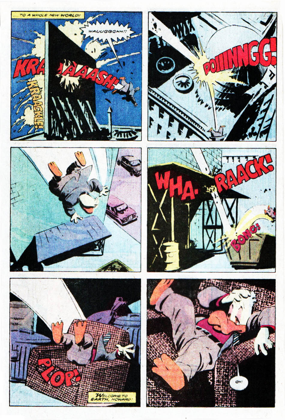Read online Howard The Duck: The Movie comic -  Issue #1 - 9