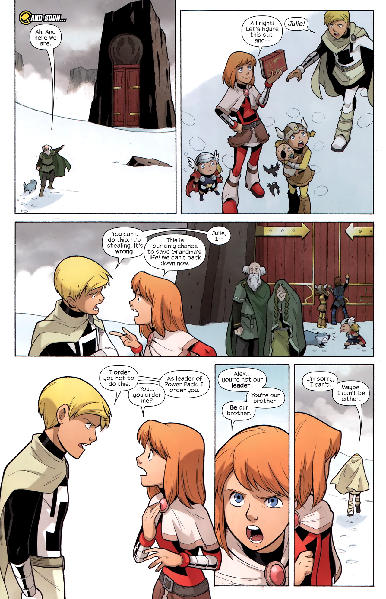 Read online Thor and the Warriors Four comic -  Issue #3 - 11