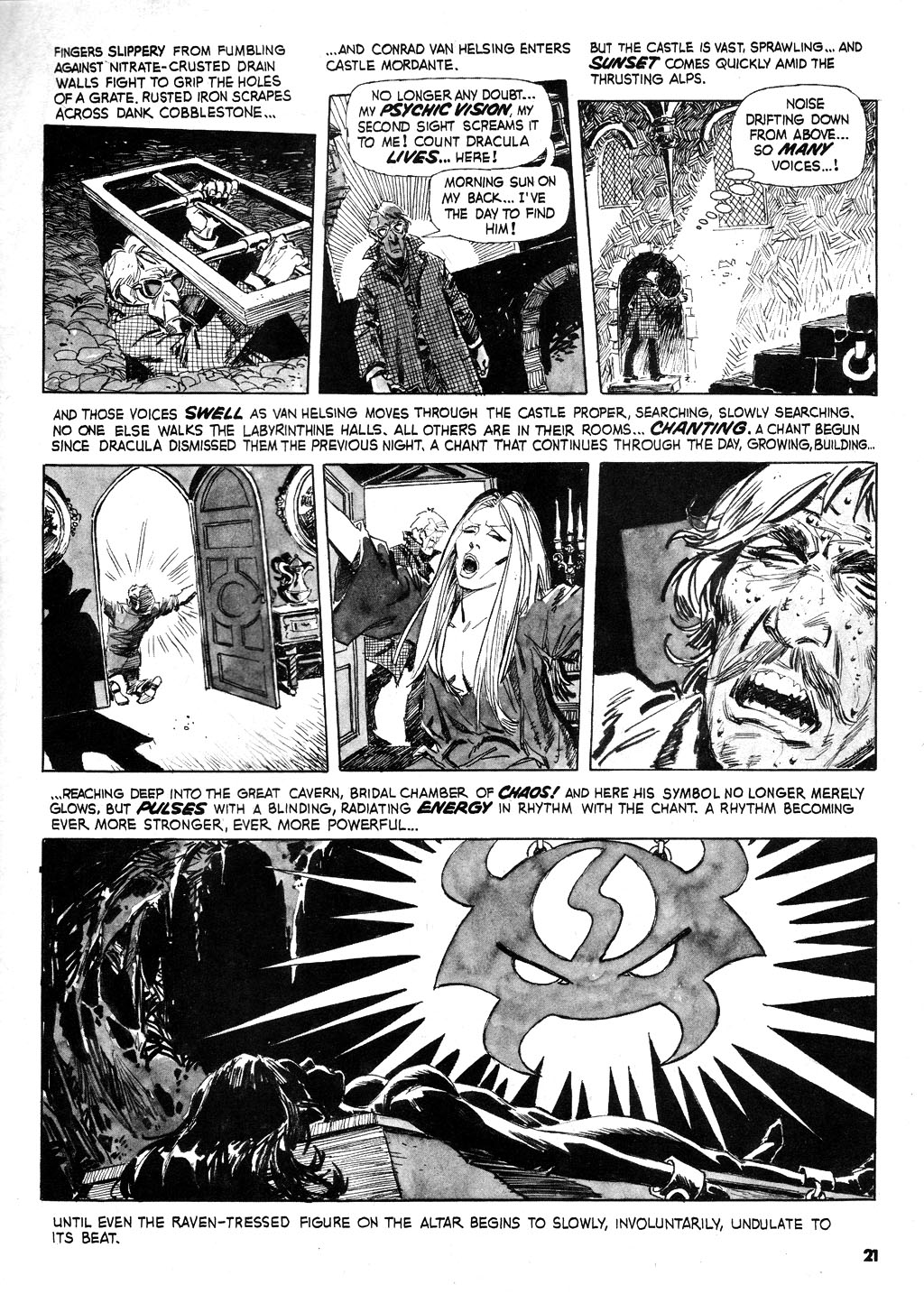 Read online Vampirella (1969) comic -  Issue #16 - 21