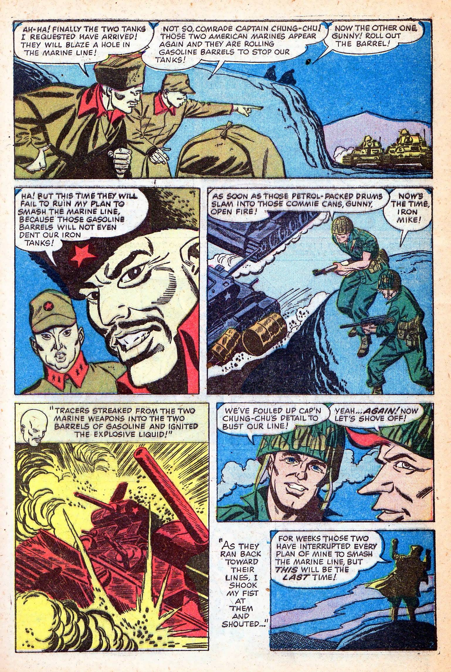 Read online Marines in Battle comic -  Issue #11 - 29