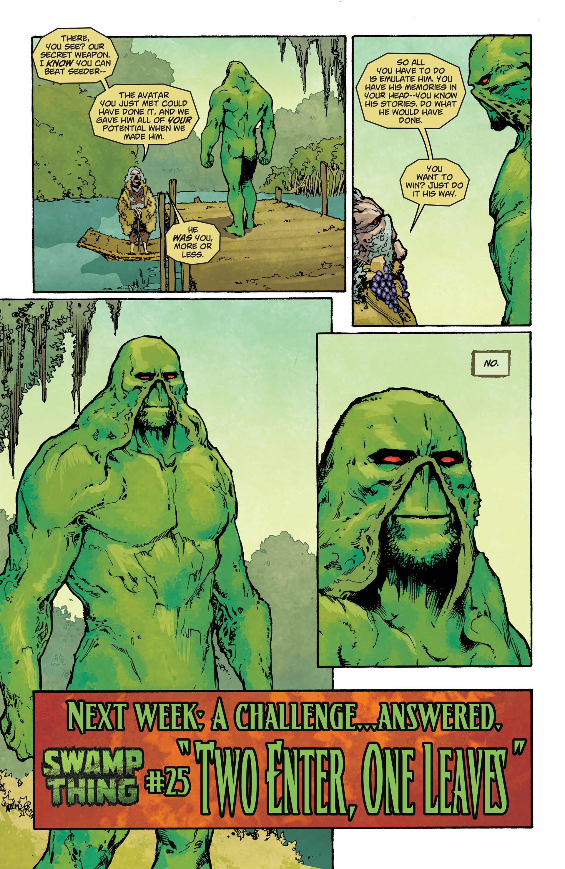 Read online Swamp Thing (2011) comic -  Issue # Annual 2 - 37