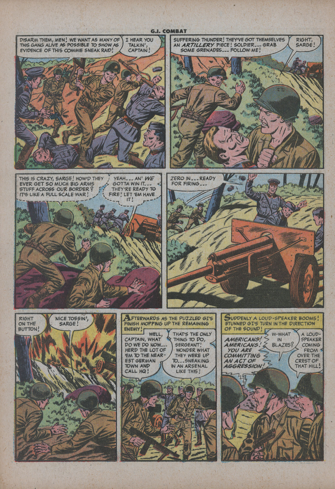 Read online G.I. Combat (1952) comic -  Issue #27 - 20