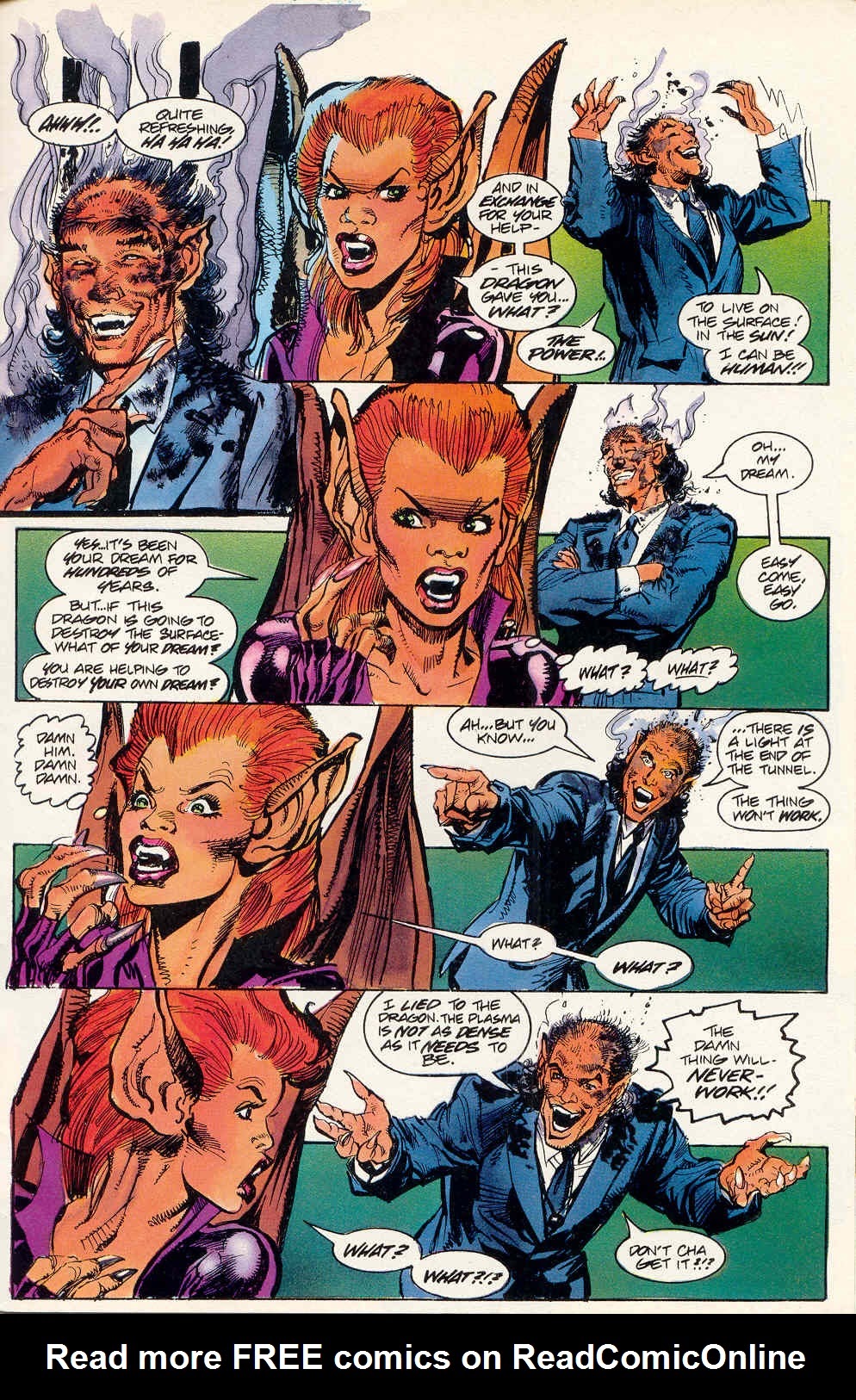 Read online Valeria, The She-Bat (1995) comic -  Issue #2 - 25