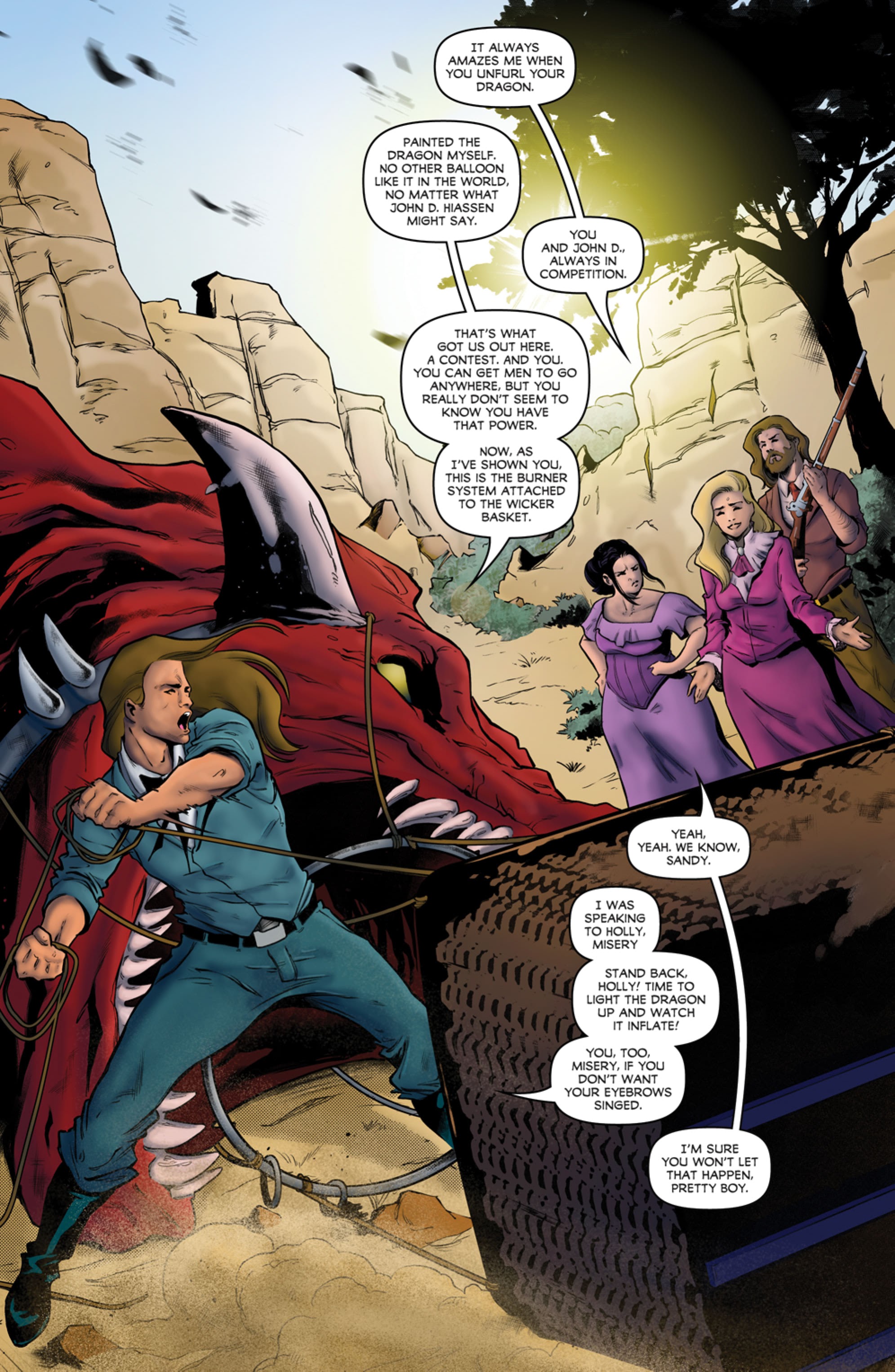 Read online Zorro Flights comic -  Issue #1 - 4