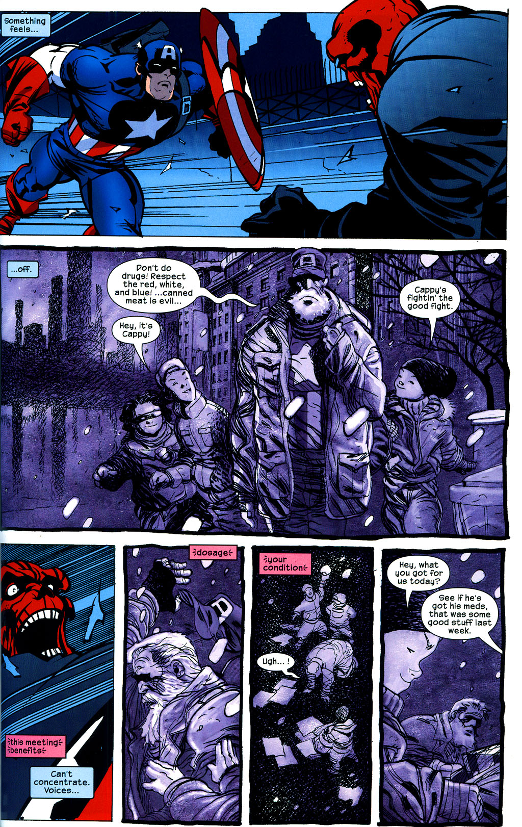 Read online Captain America: Red, White & Blue comic -  Issue # TPB - 85