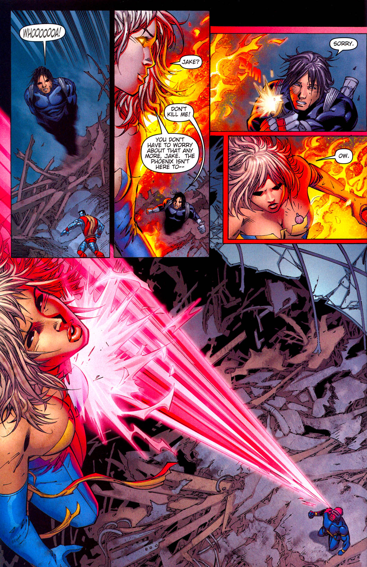 Read online X-Men: Phoenix - Warsong comic -  Issue #4 - 12