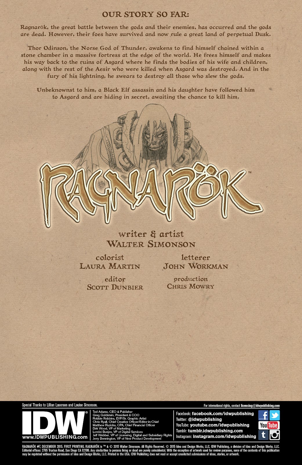 Ragnarok issue 7 - Page 2