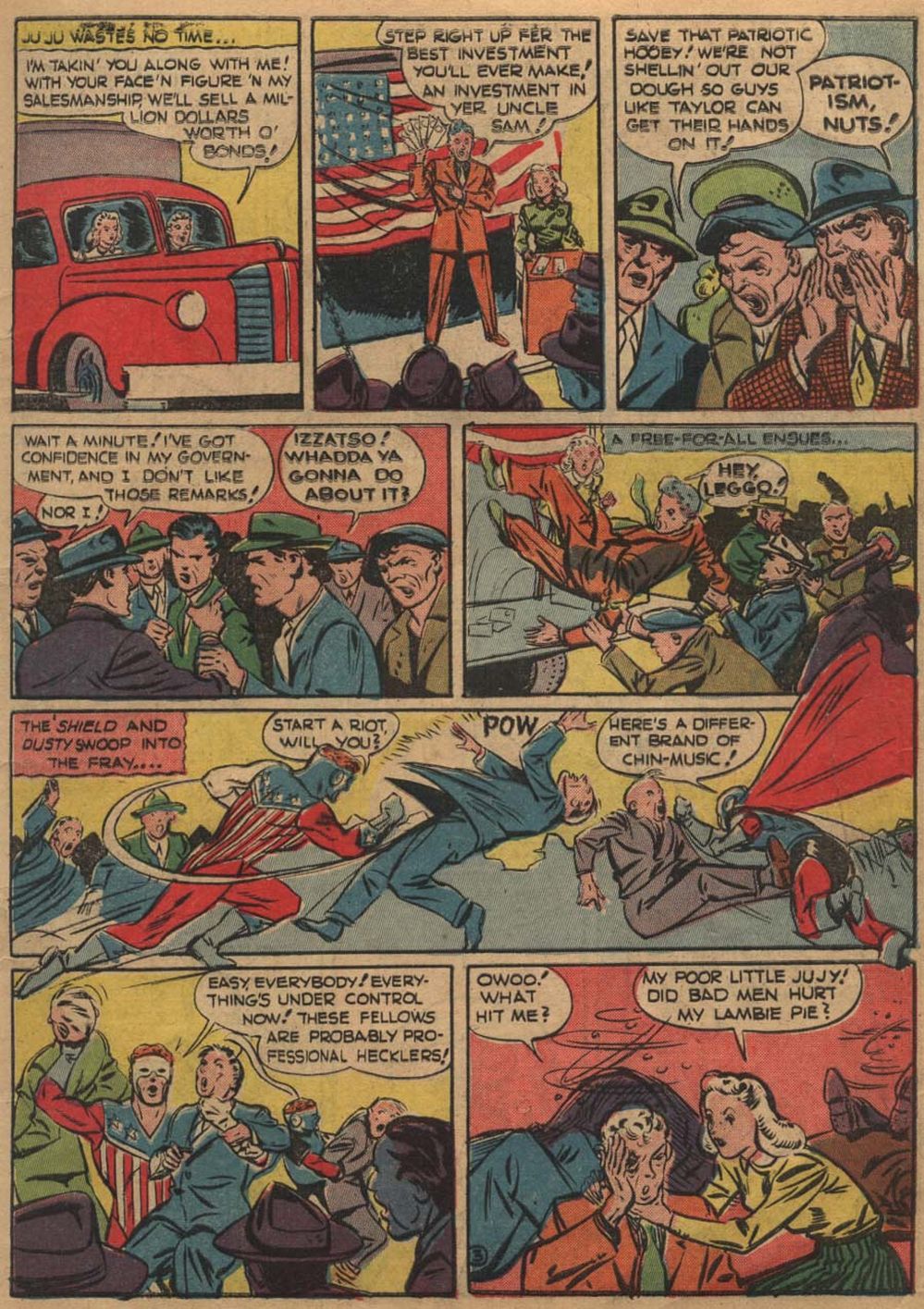 Read online Pep Comics comic -  Issue #19 - 5