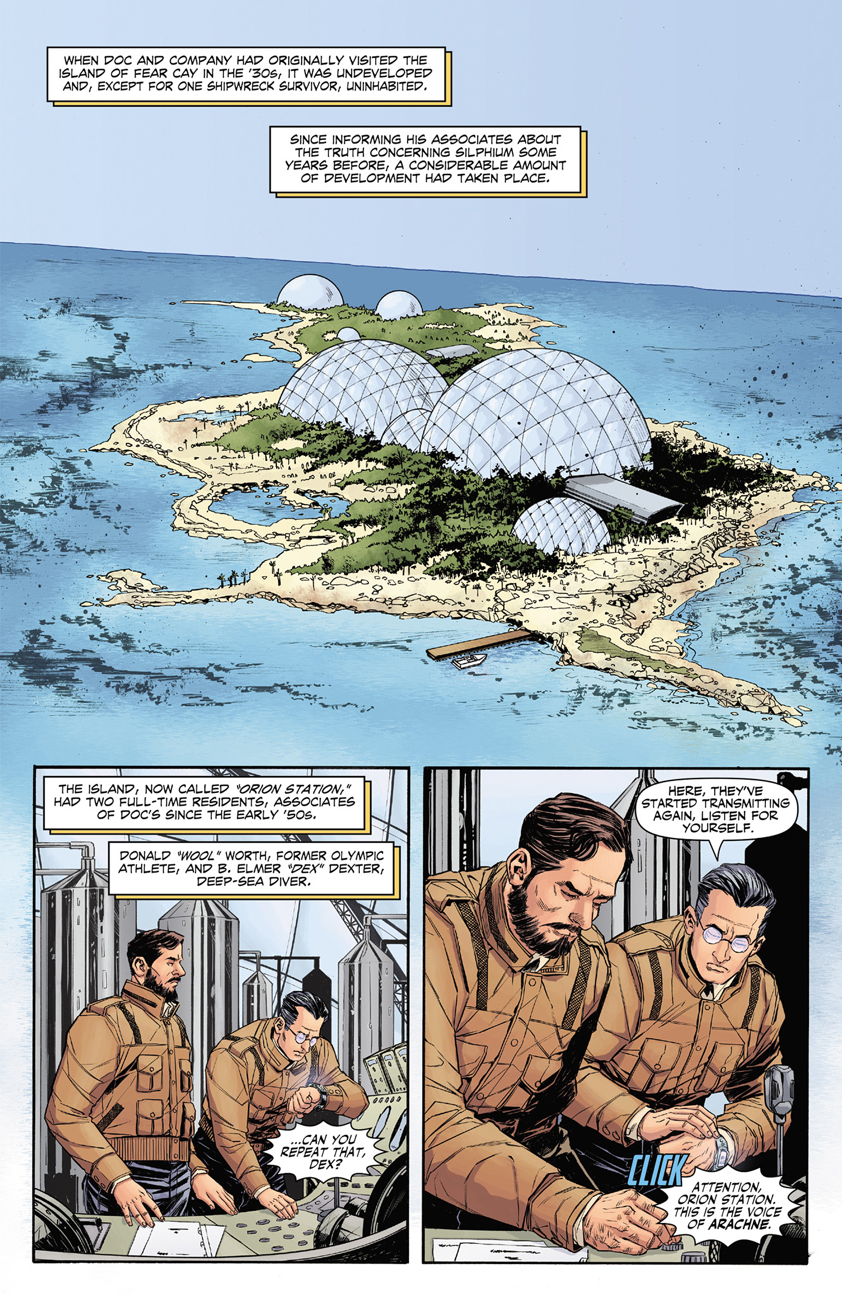 Read online Doc Savage (2013) comic -  Issue #3 - 9