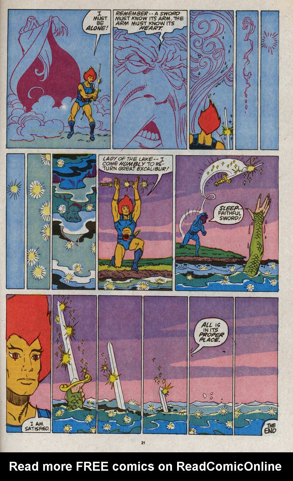Read online ThunderCats (1985) comic -  Issue #20 - 32