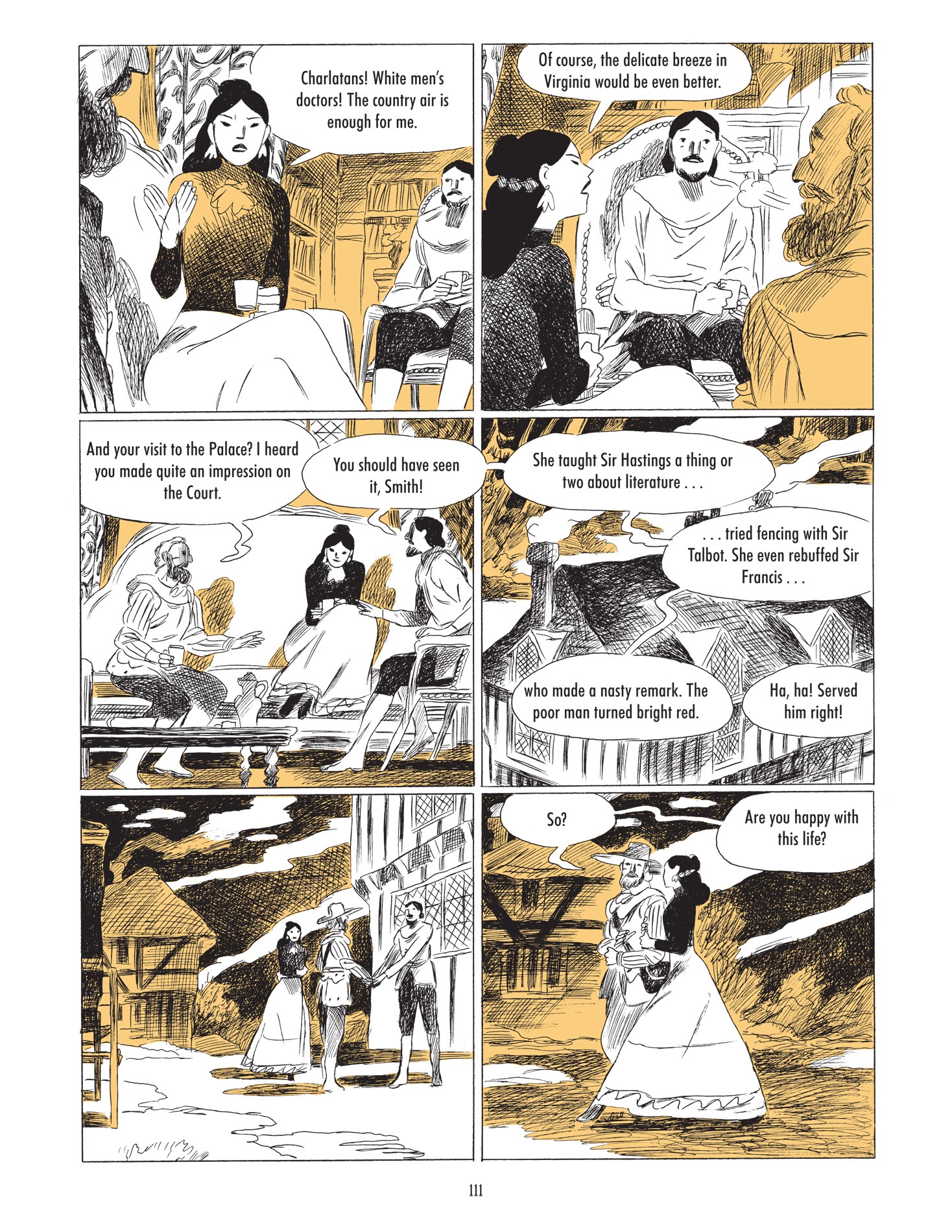 Read online Pocahontas: Princess of the New World comic -  Issue # TPB - 112