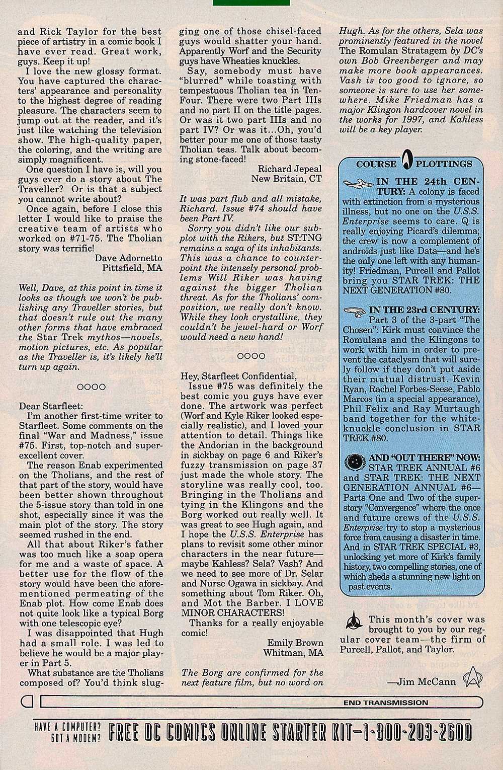 Read online Star Trek: The Next Generation (1989) comic -  Issue #79 - 27