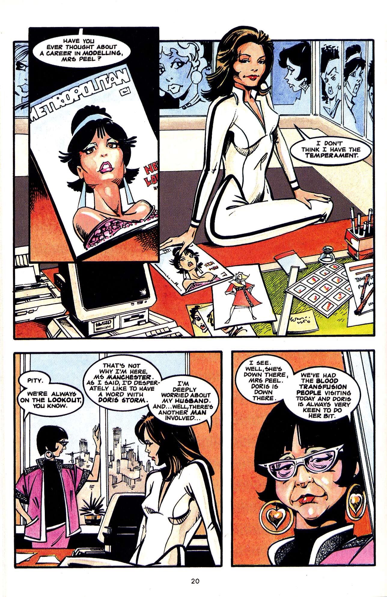 Read online Steed and Mrs. Peel (2012) comic -  Issue #1 - 22