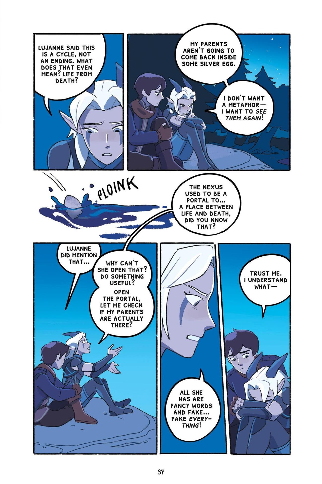 Read online Through the Moon: The Dragon Prince Graphic Novel comic -  Issue # TPB - 41