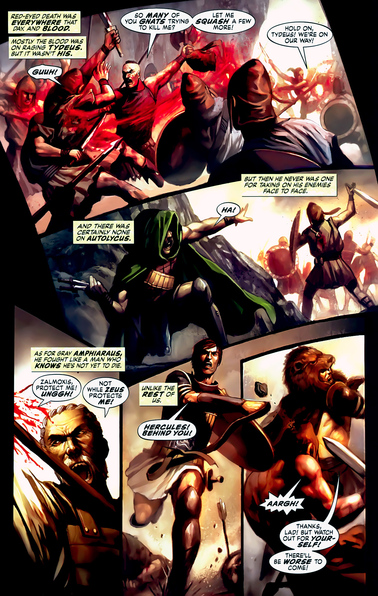 Read online Hercules (2008) comic -  Issue #3 - 5