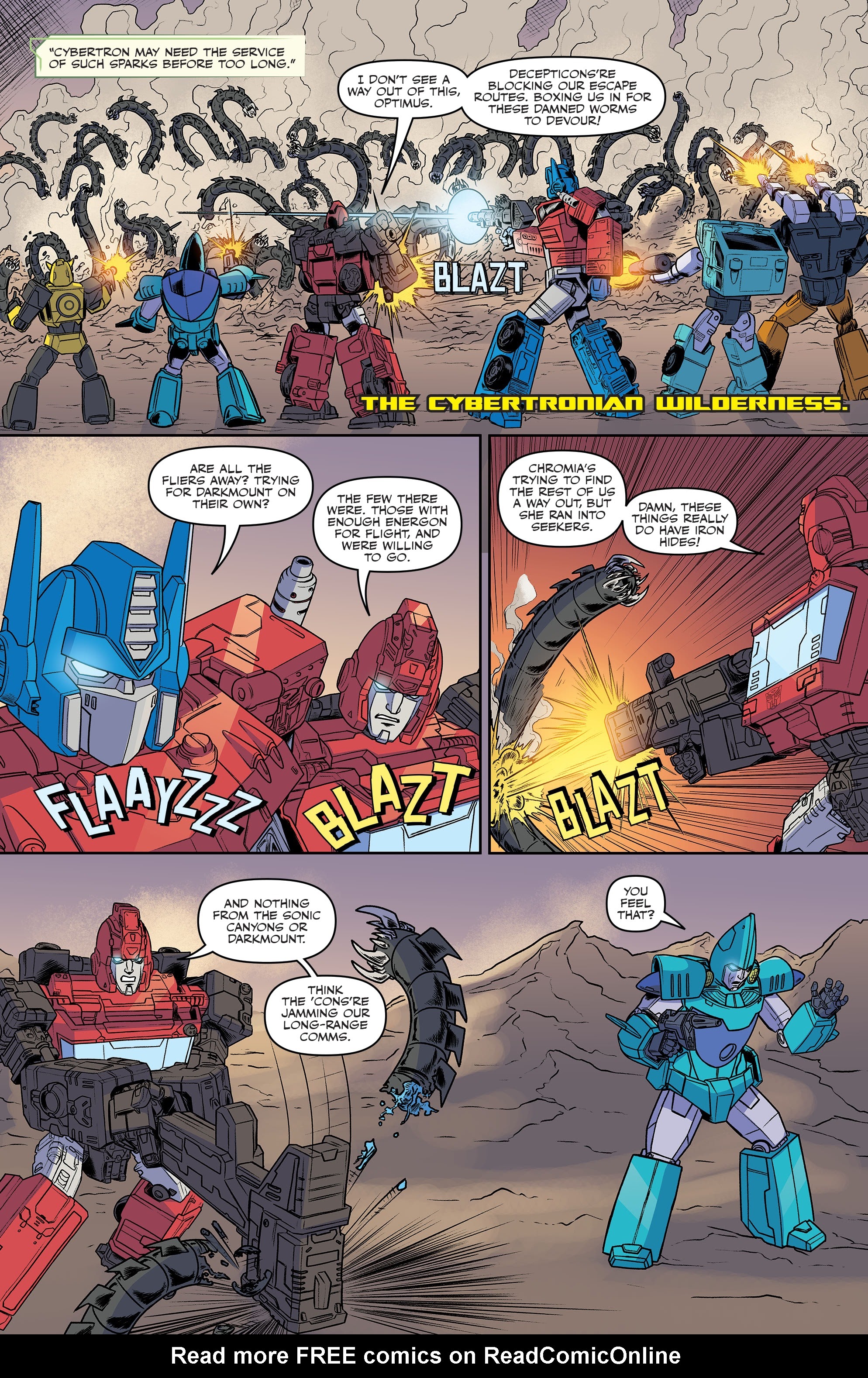 Read online Transformers (2019) comic -  Issue #43 - 13