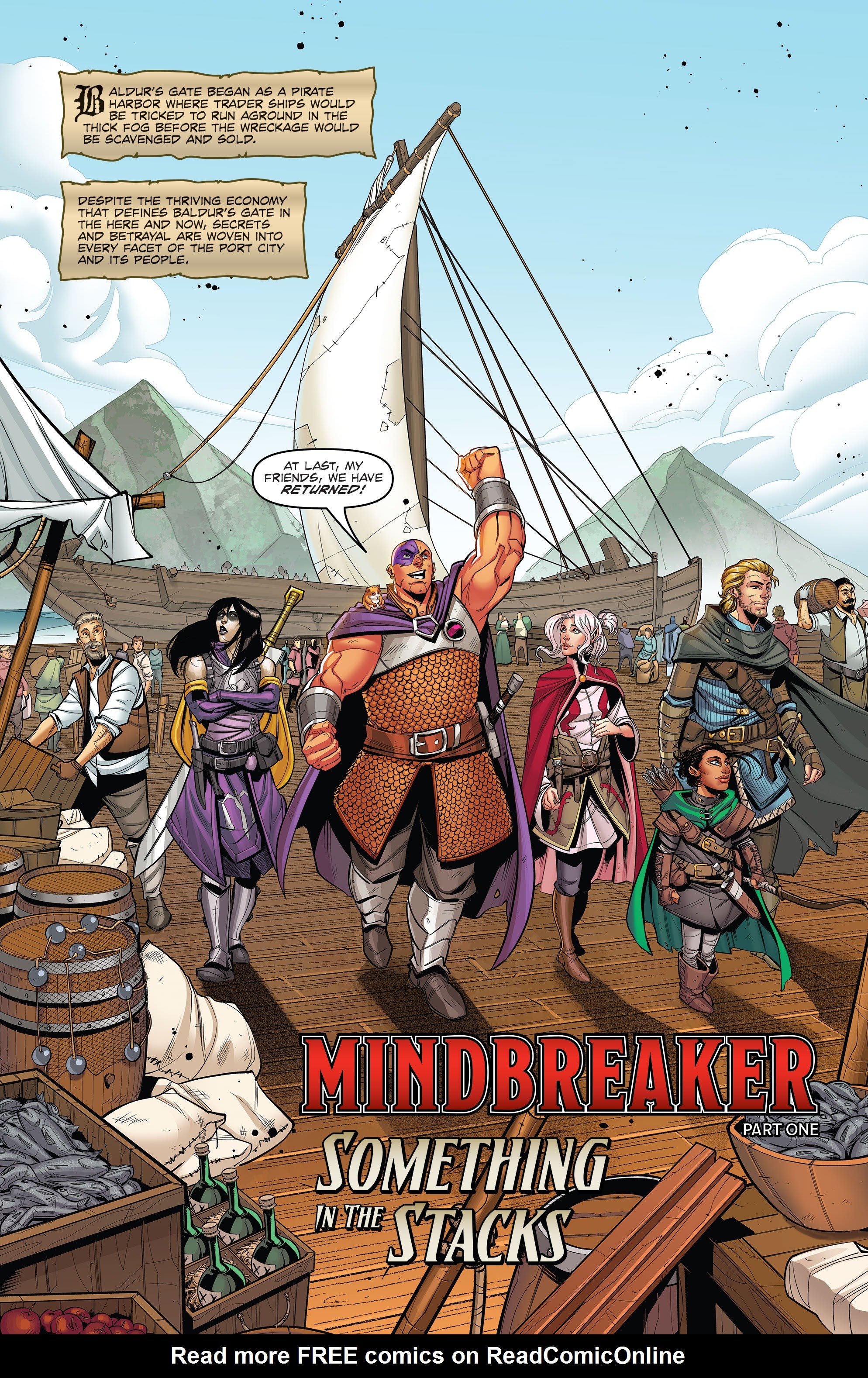 Read online Dungeons and Dragons Mindbreaker comic -  Issue #1 - 3