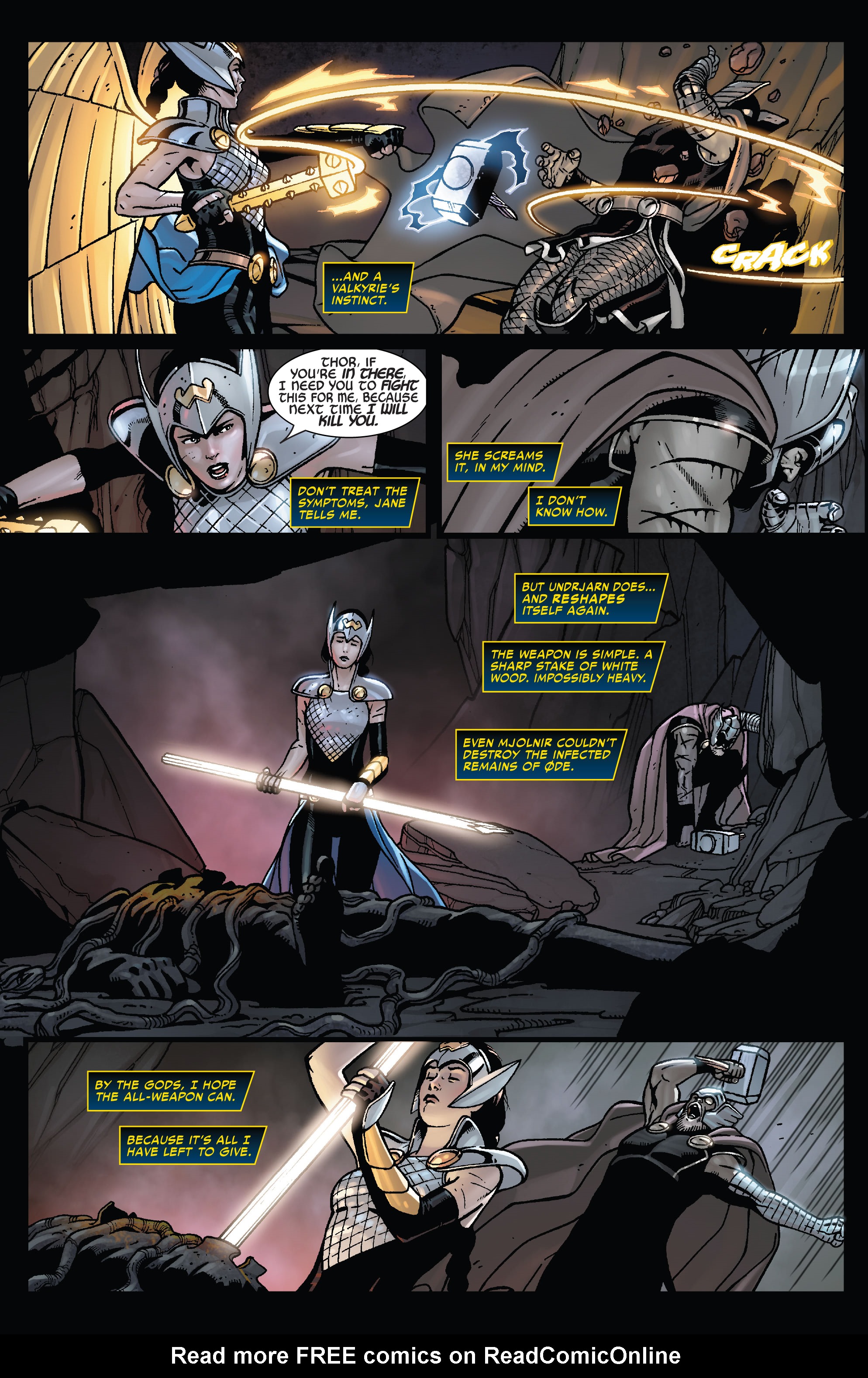 Read online Valkyrie: Jane Foster comic -  Issue #9 - 11