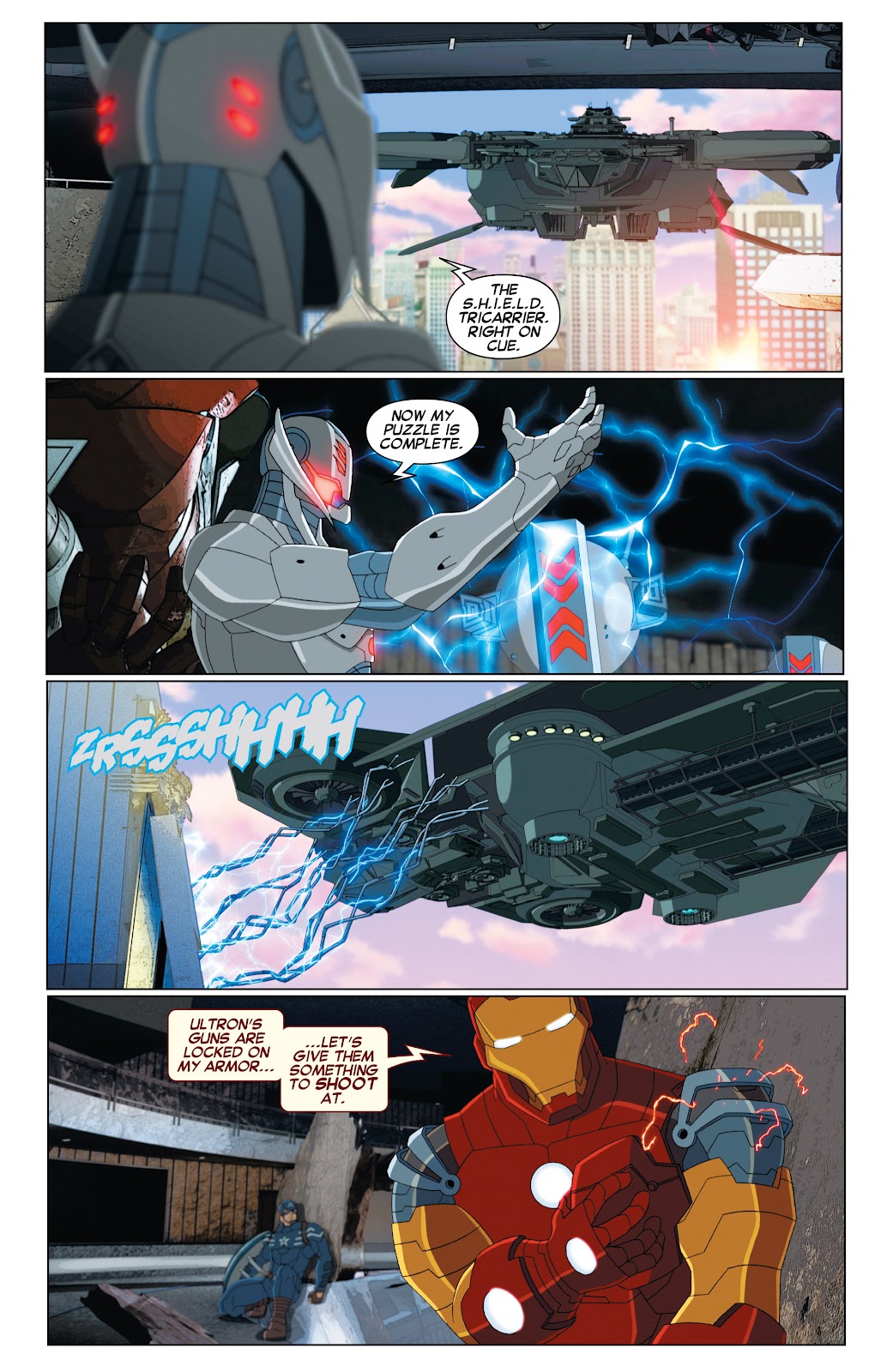 Marvel Universe Avengers Assemble: Civil War issue 4 - Page 14