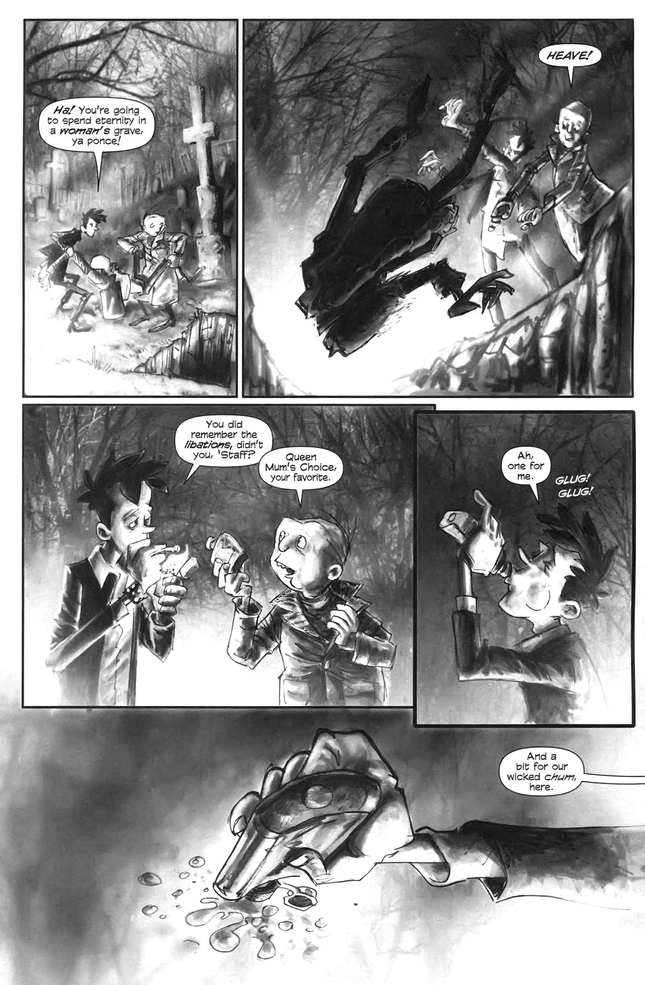 Read online Cemetery Blues comic -  Issue #1 - 9